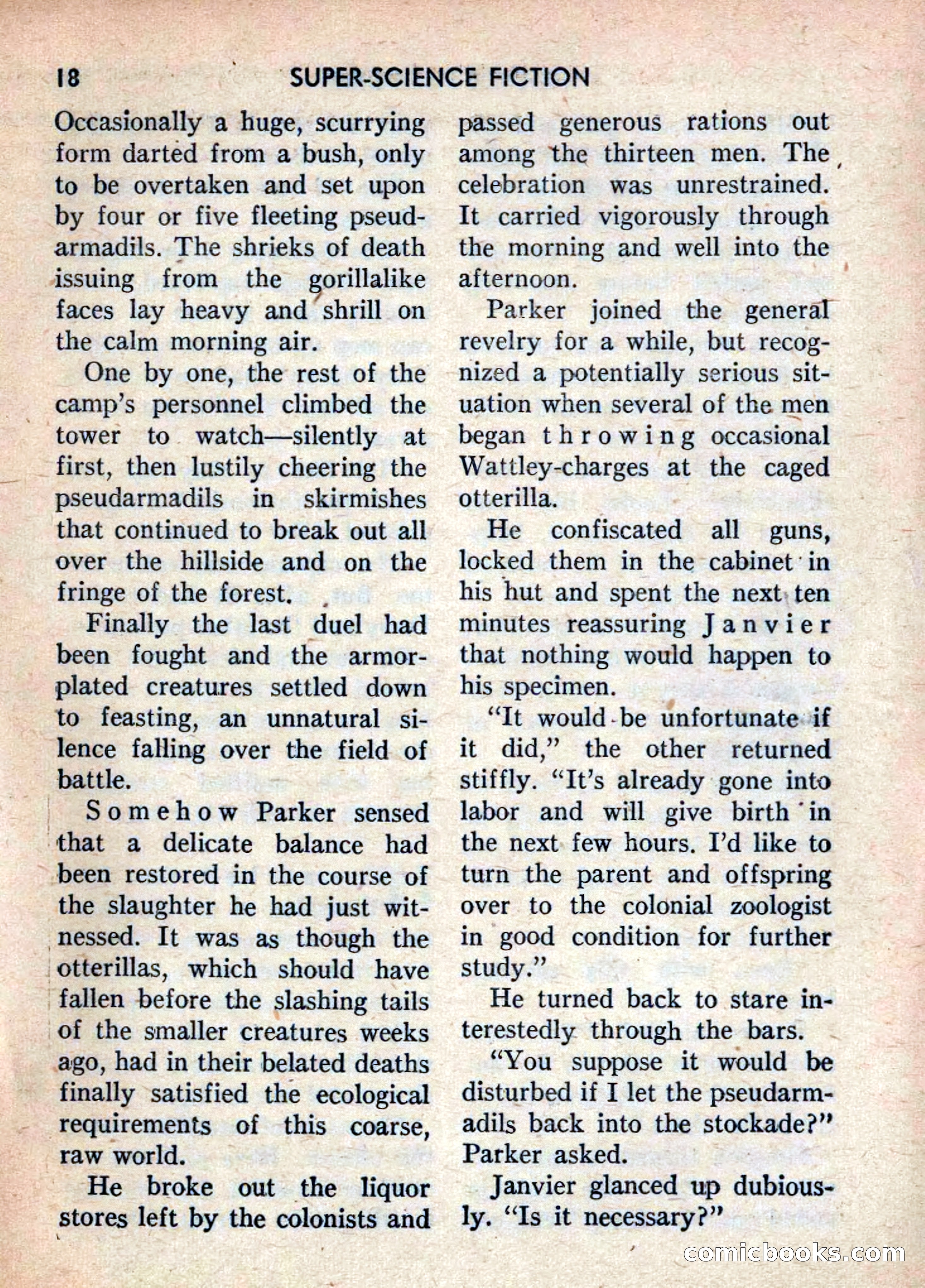 Super Science Fiction, June 1958 — page 20 of 132
