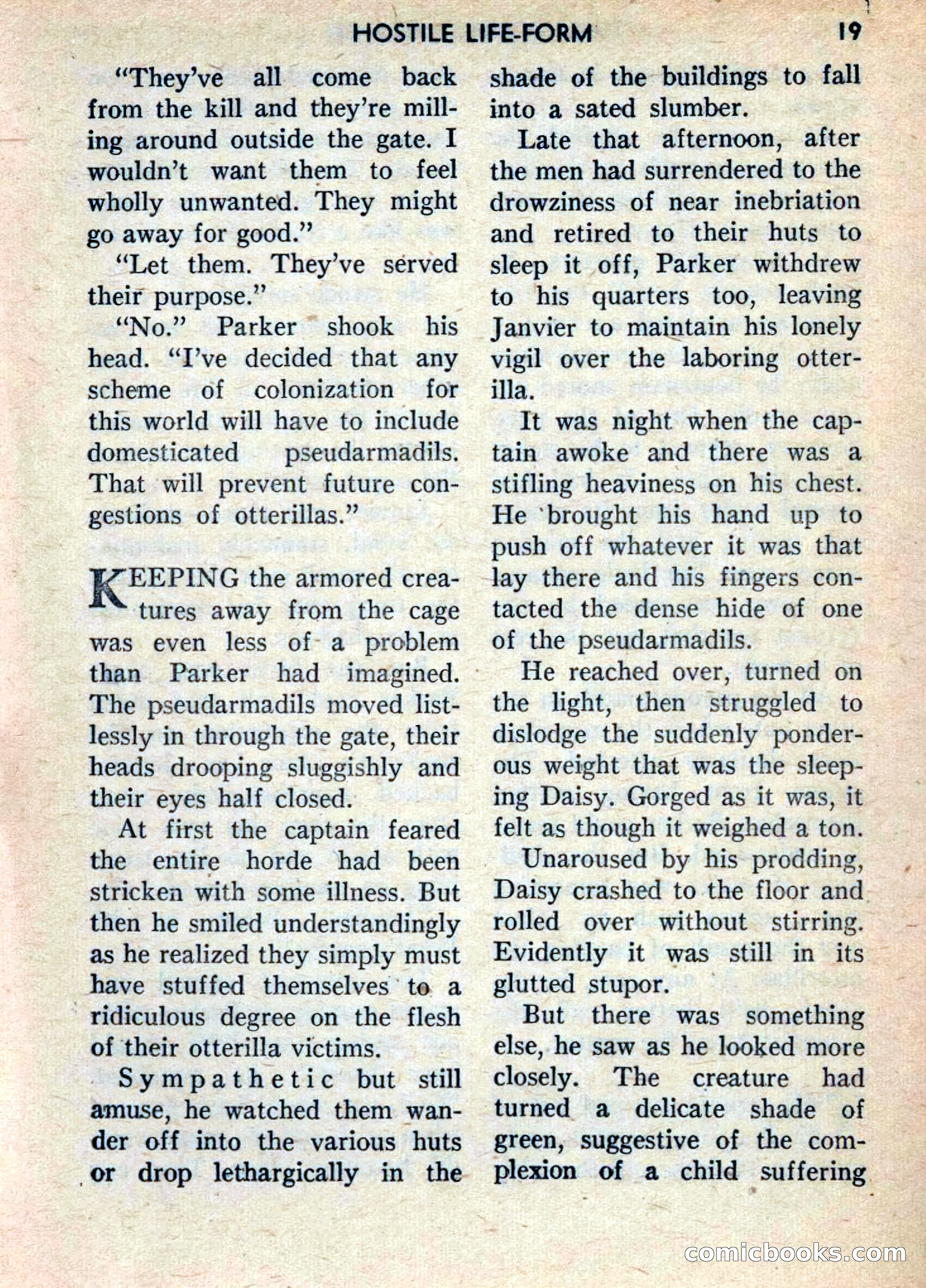 Super Science Fiction, June 1958 — page 21 of 132