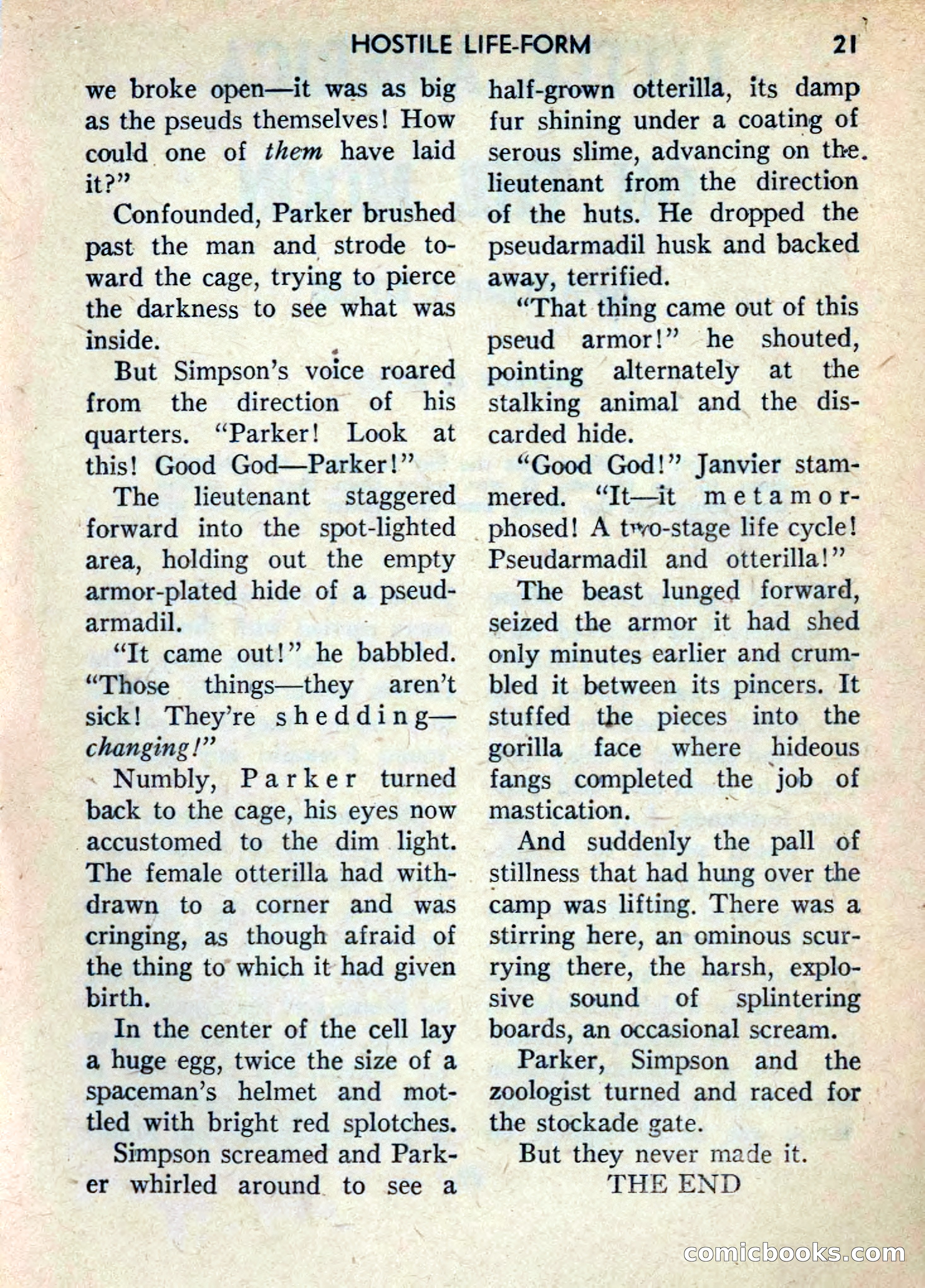 Super Science Fiction, June 1958 — page 23 of 132