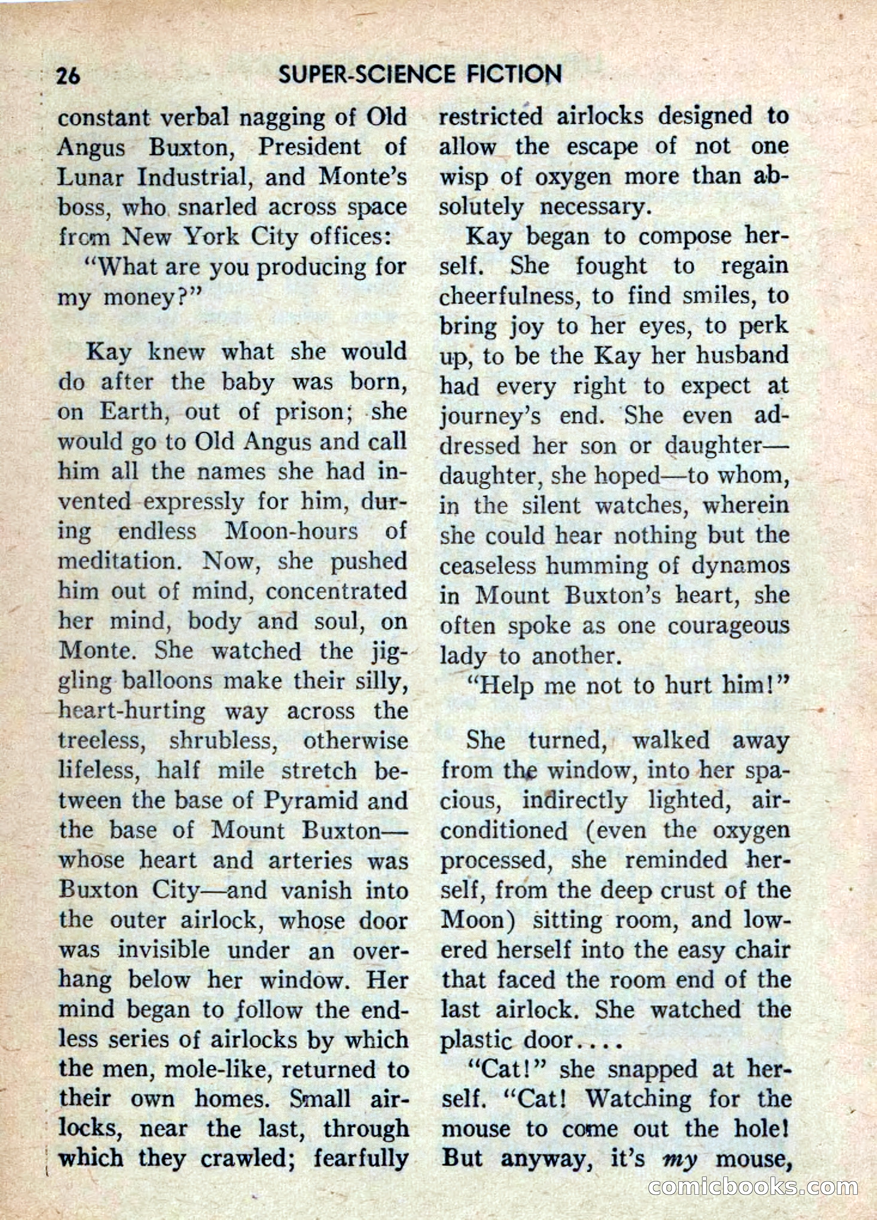 Super Science Fiction, June 1958 — page 28 of 132