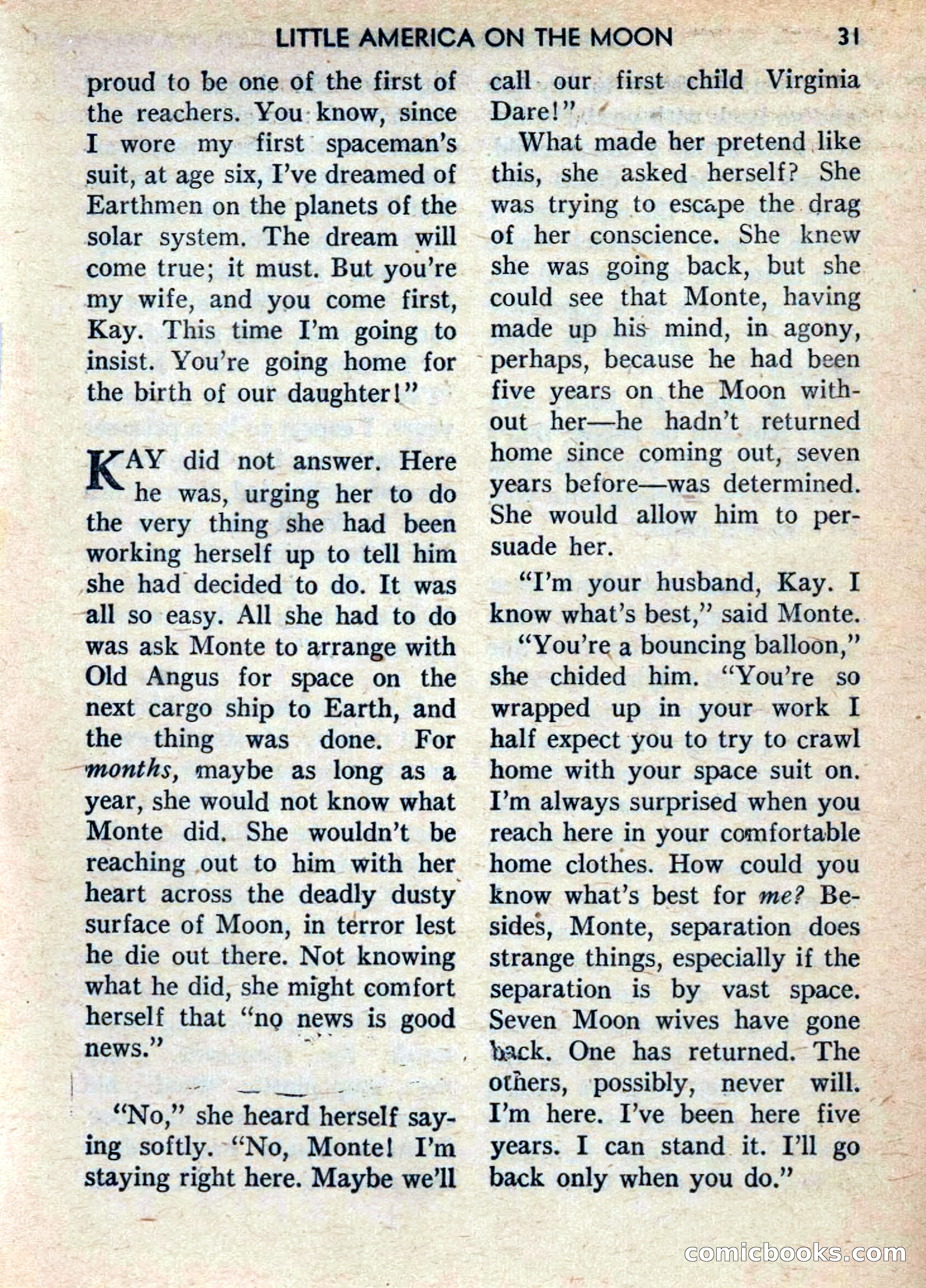 Super Science Fiction, June 1958 — page 33 of 132