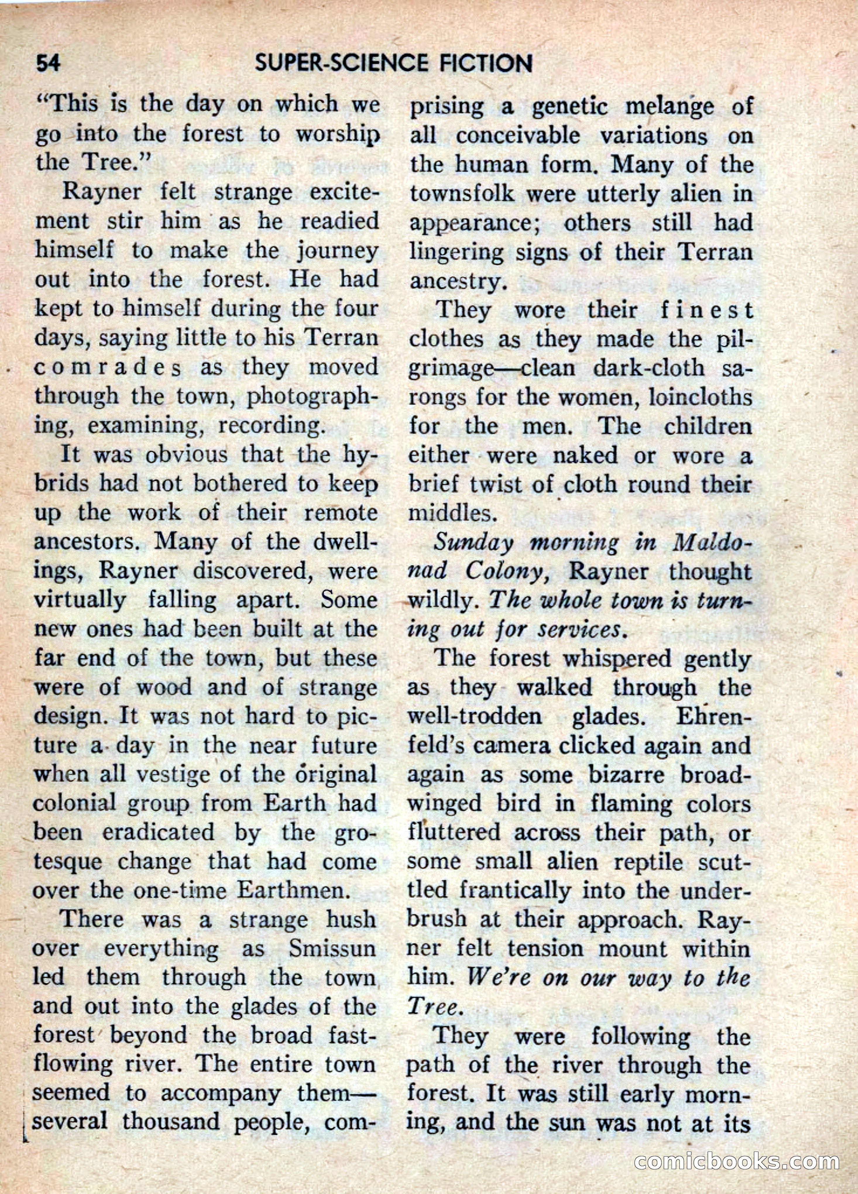 Super Science Fiction, June 1958 — page 56 of 132