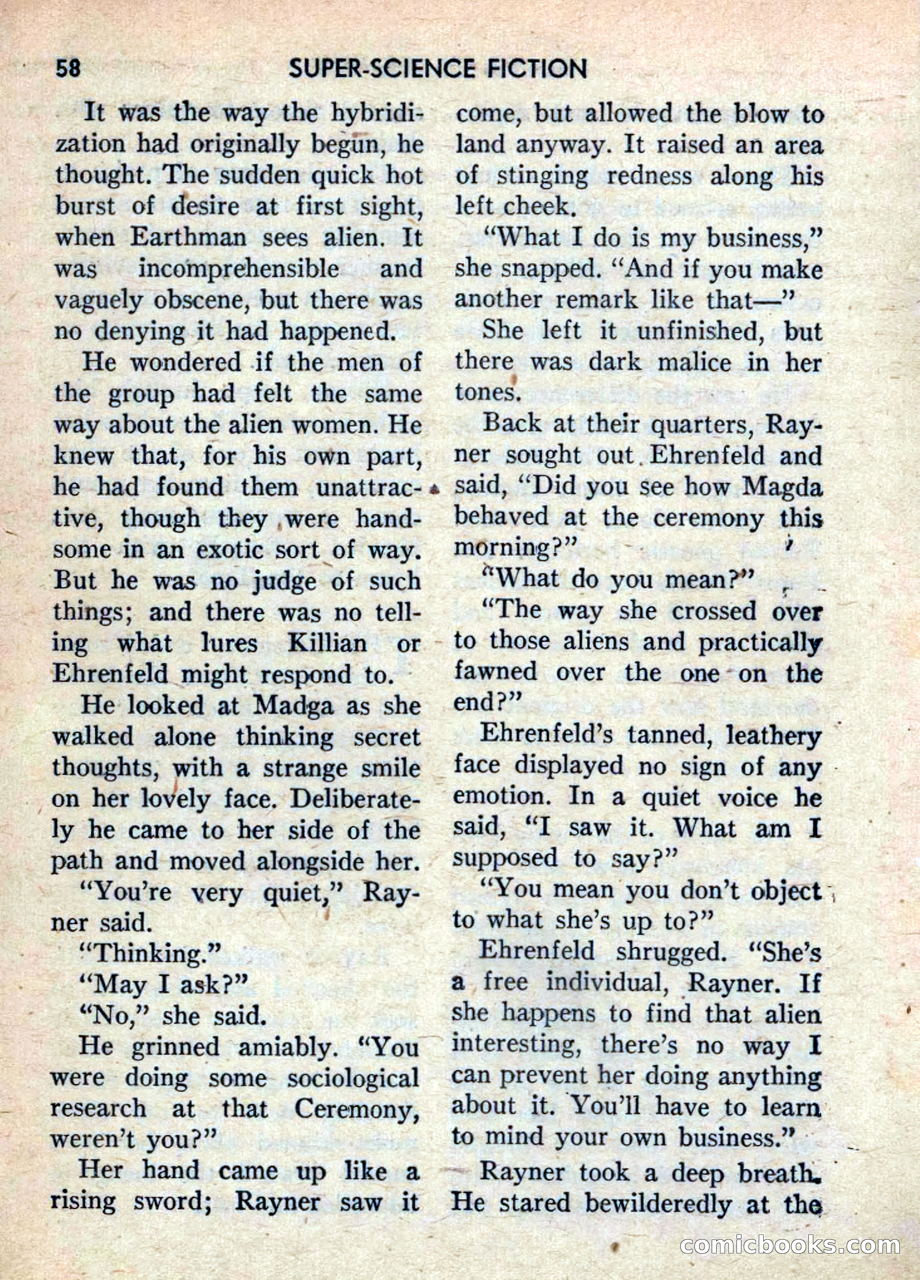 Super Science Fiction, June 1958 — page 60 of 132