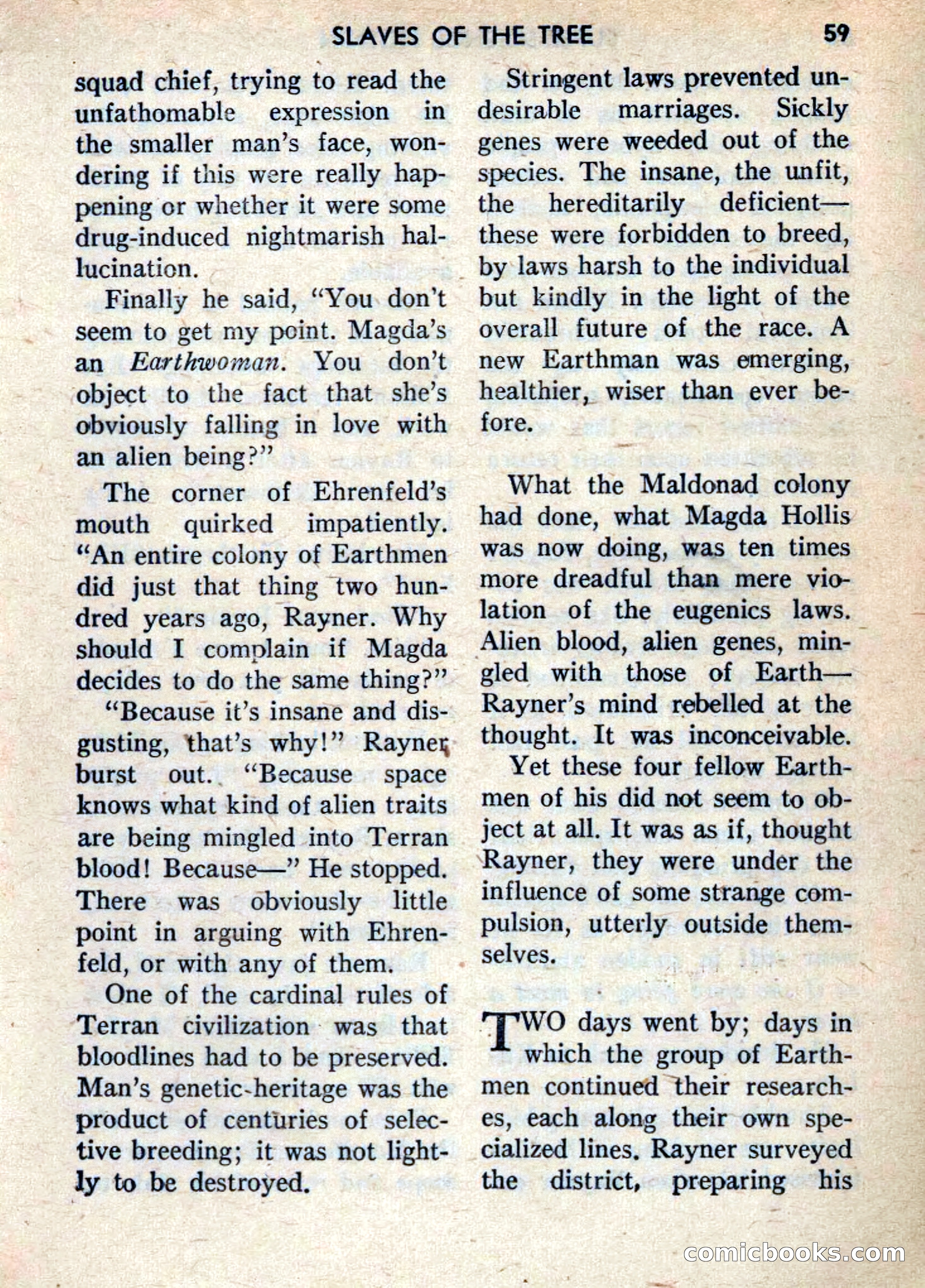 Super Science Fiction, June 1958 — page 61 of 132