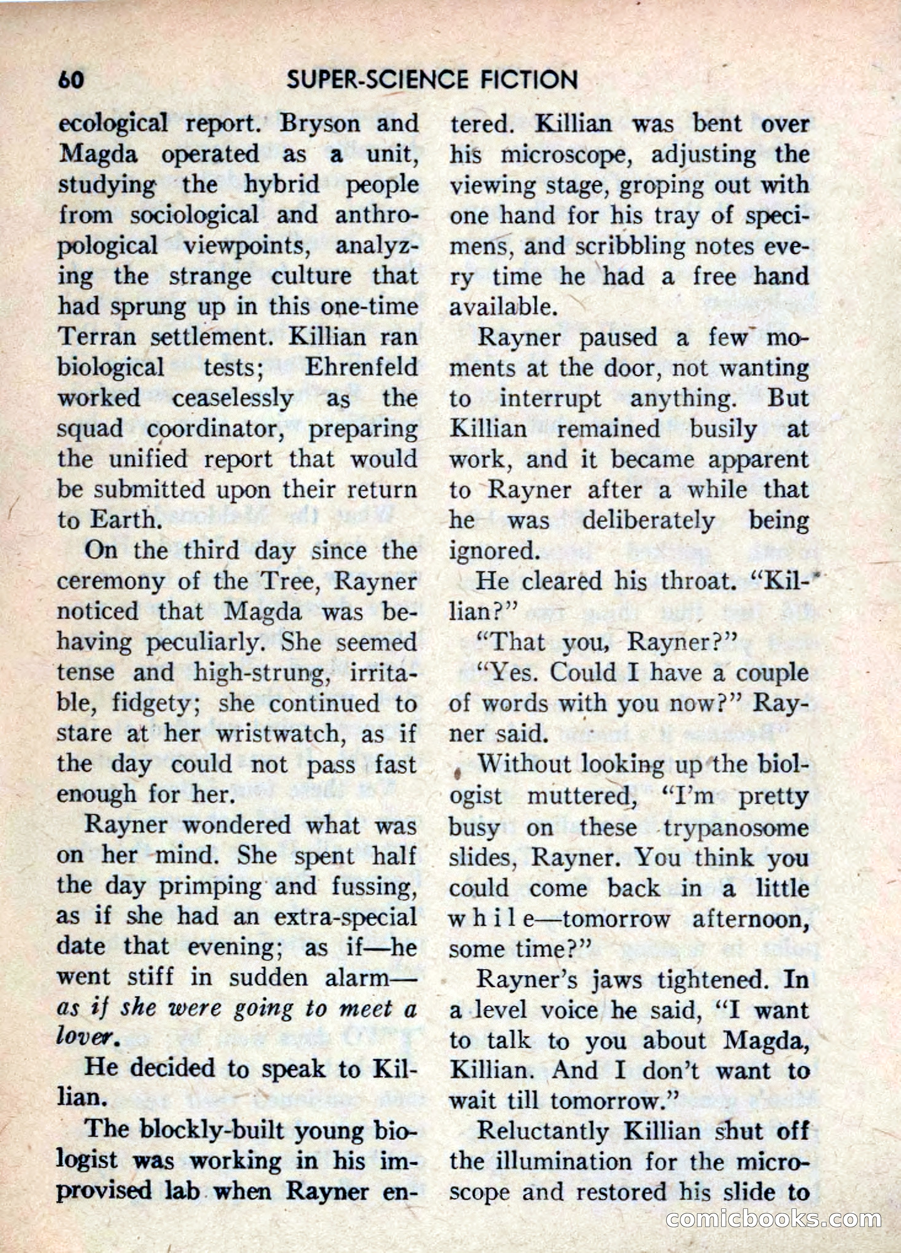 Super Science Fiction, June 1958 — page 62 of 132
