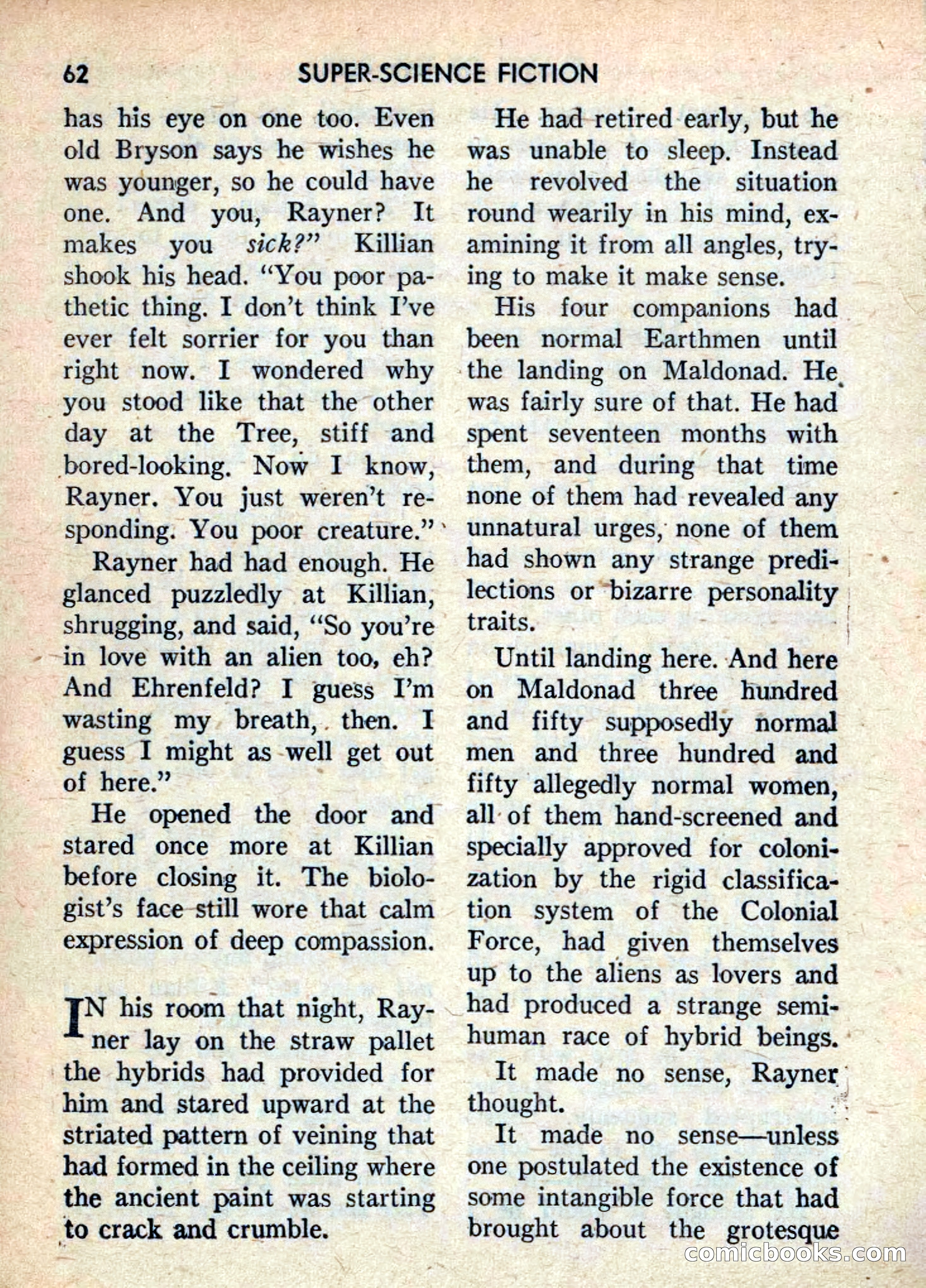 Super Science Fiction, June 1958 — page 64 of 132