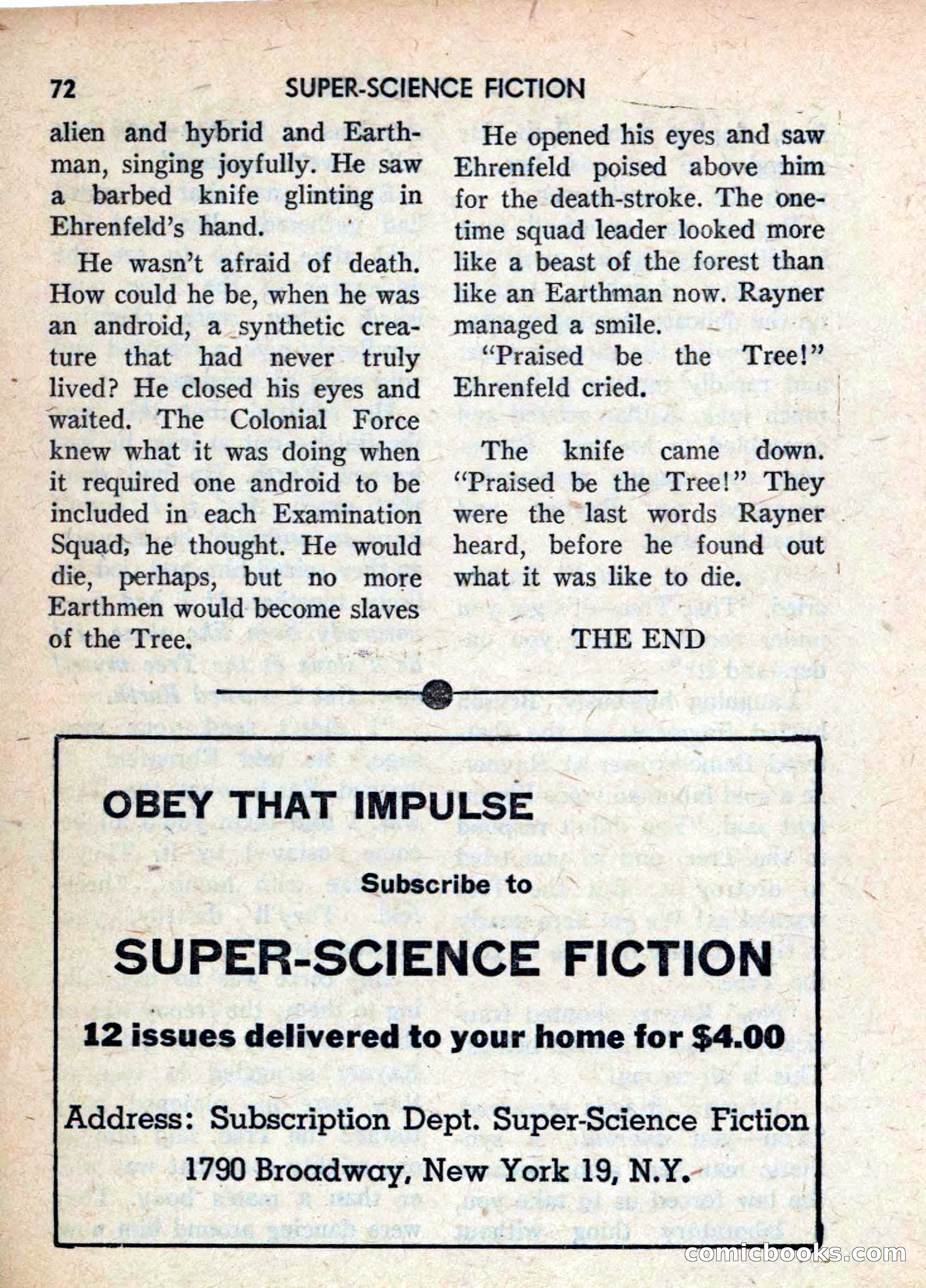 Super Science Fiction, June 1958 — page 74 of 132