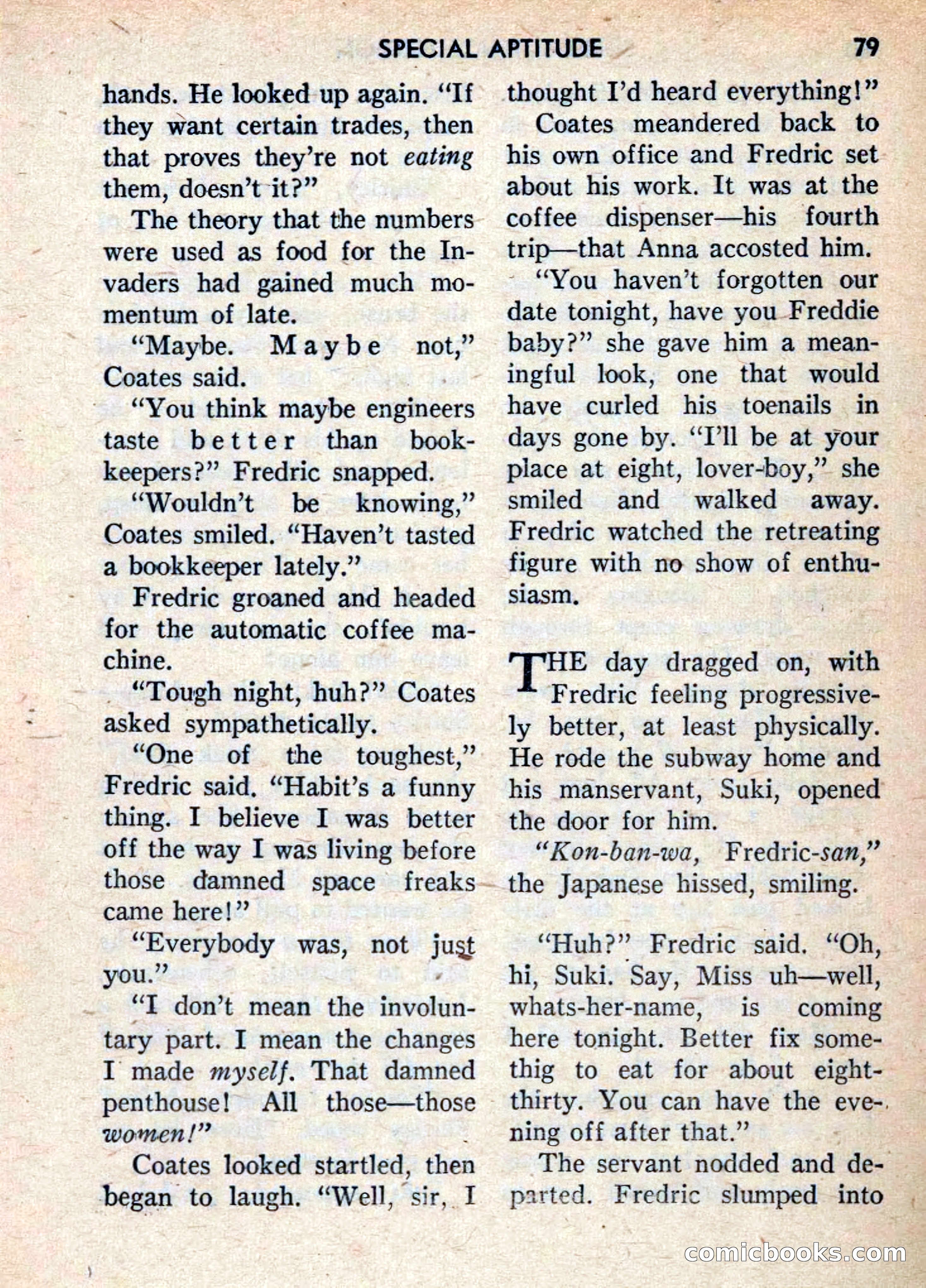 Super Science Fiction, June 1958 — page 81 of 132