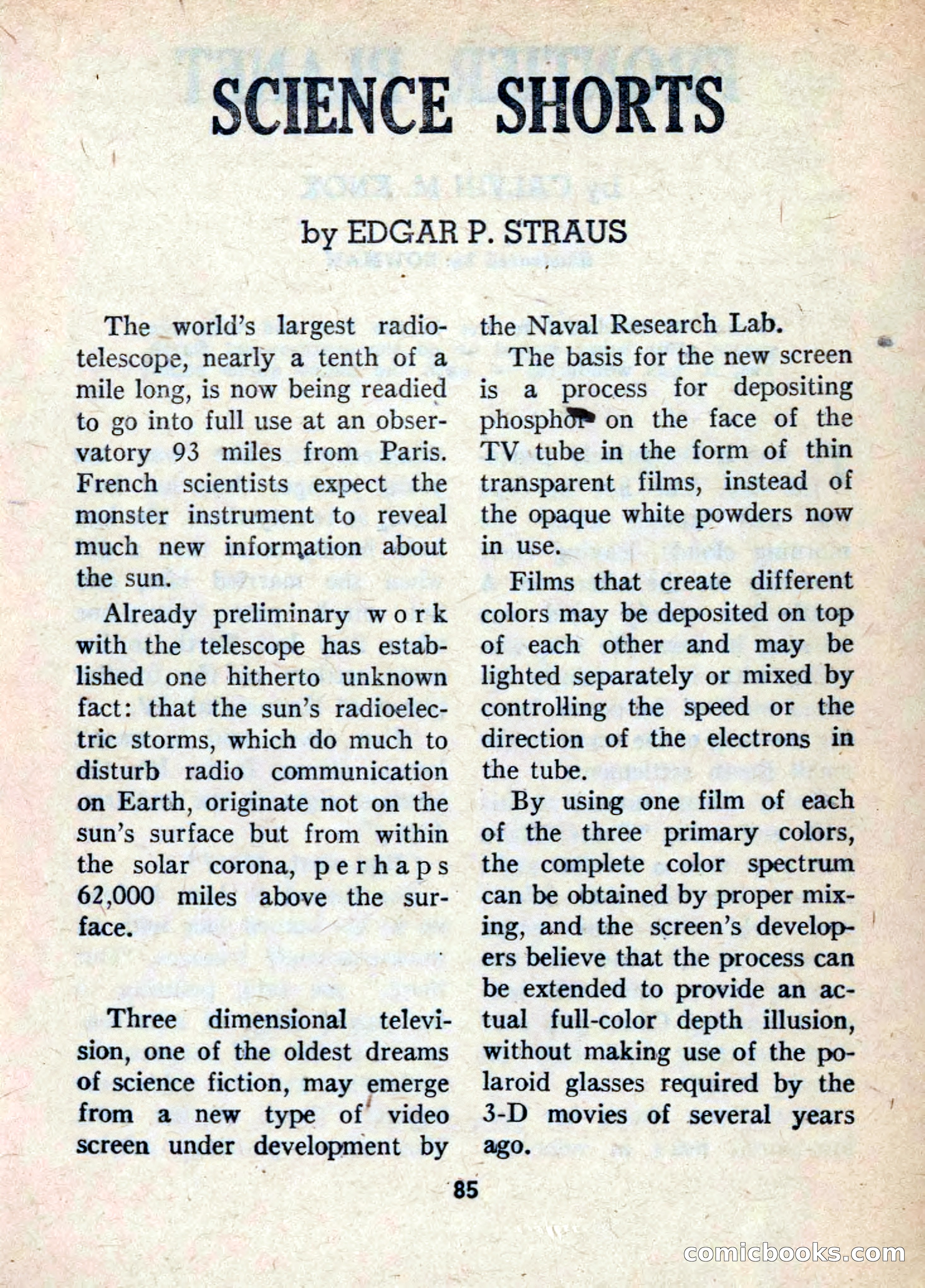 Super Science Fiction, June 1958 — page 87 of 132