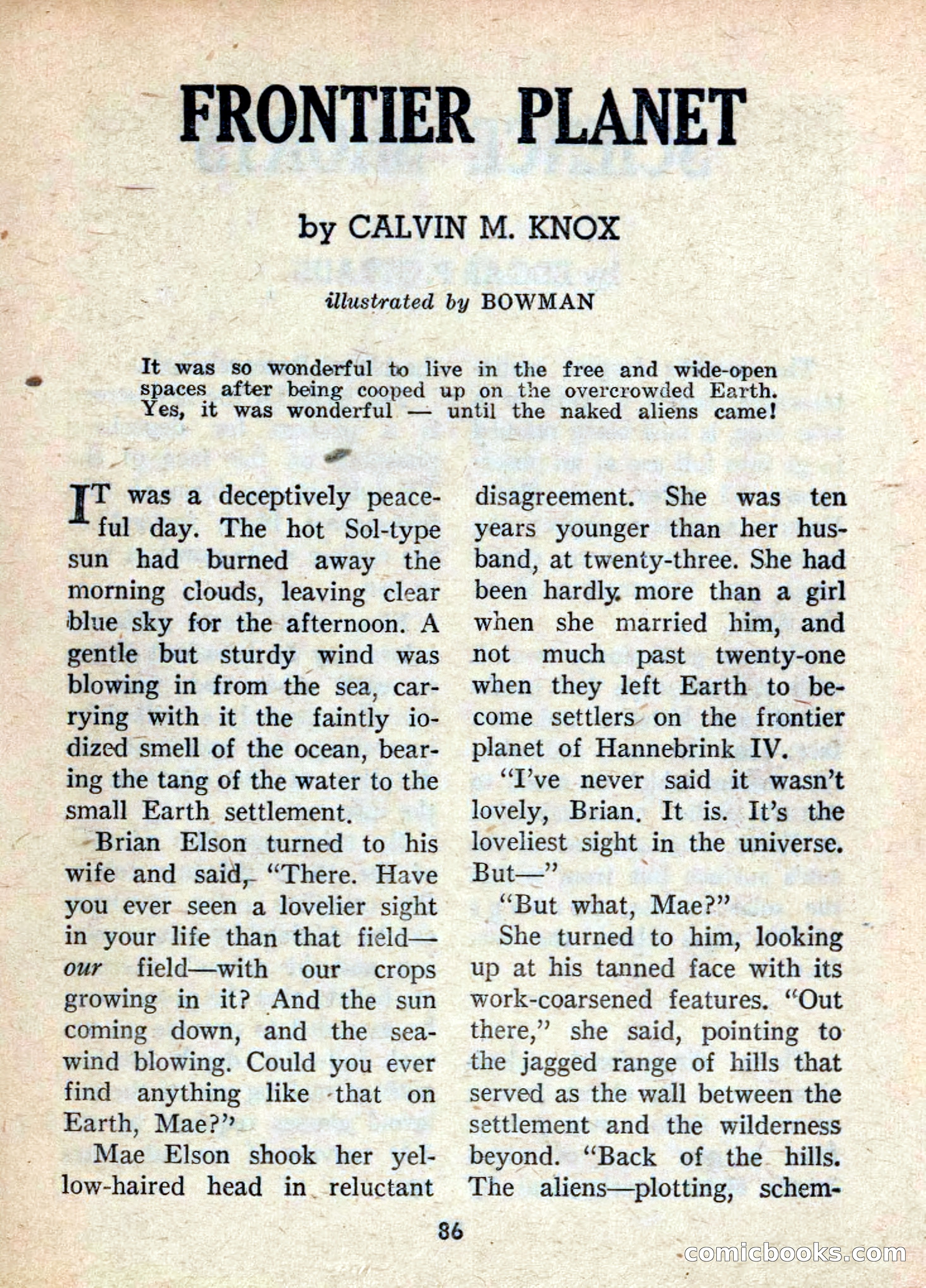 Super Science Fiction, June 1958 — page 88 of 132