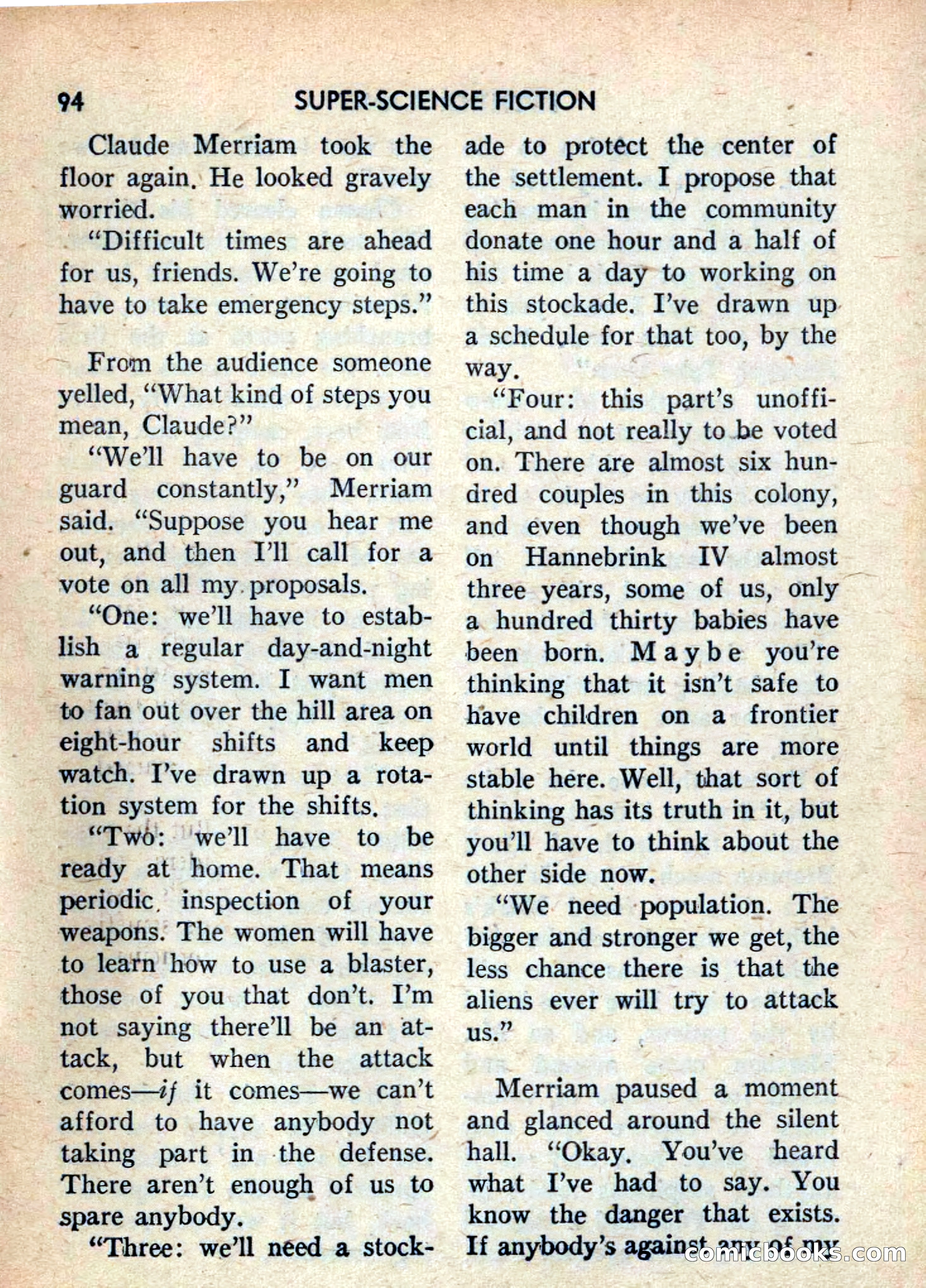 Super Science Fiction, June 1958 — page 96 of 132