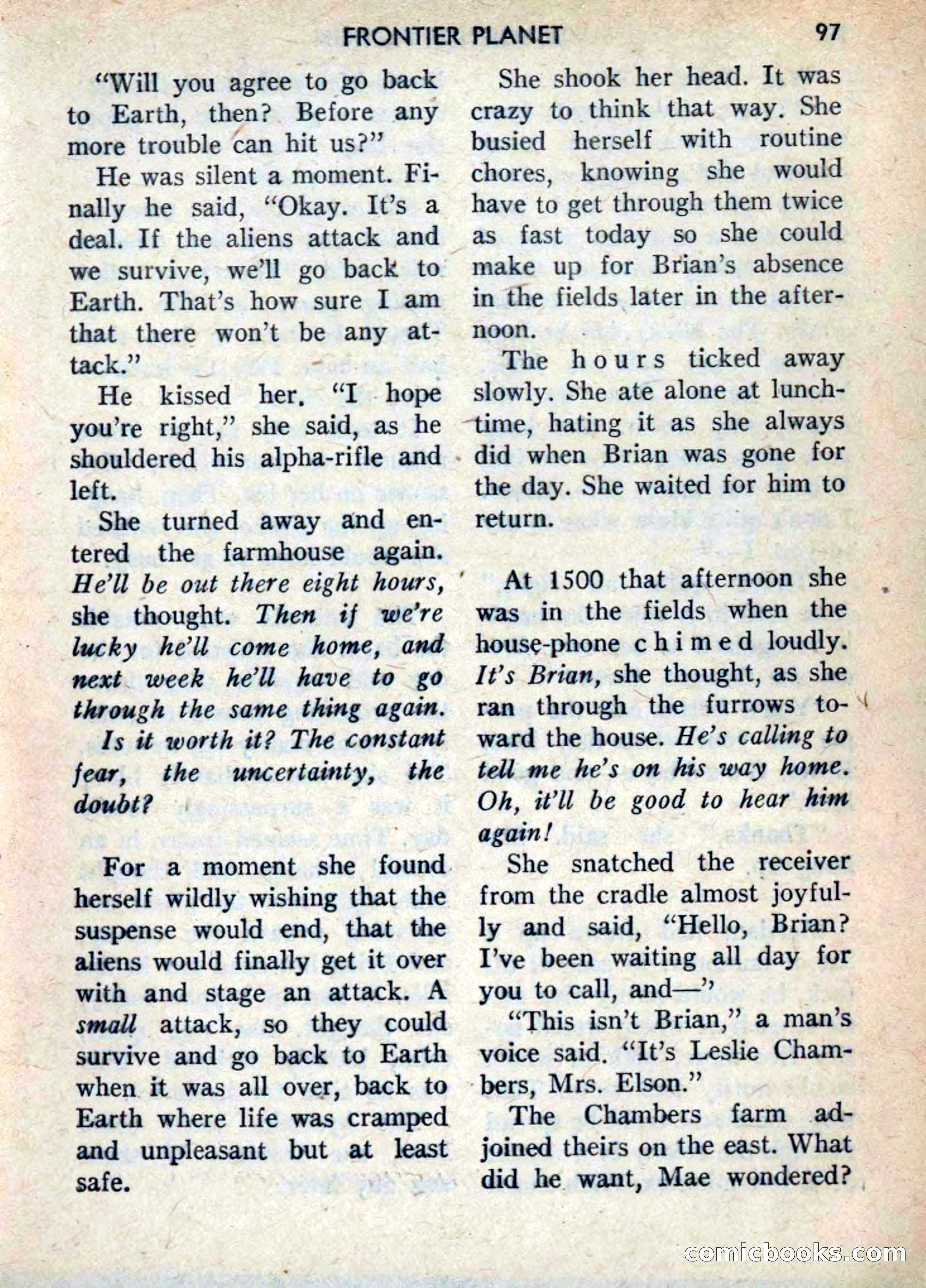 Super Science Fiction, June 1958 — page 99 of 132