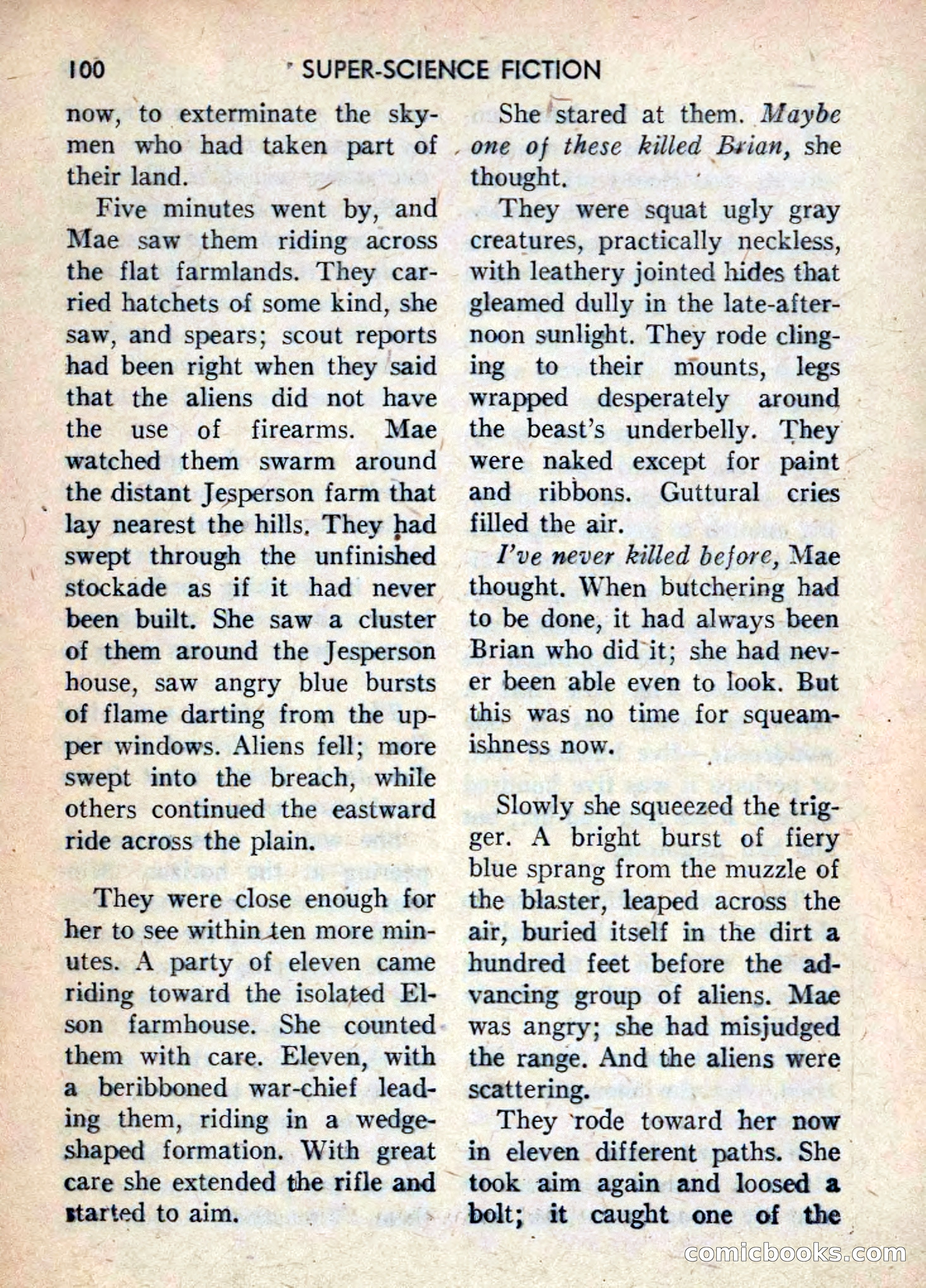 Super Science Fiction, June 1958 — page 102 of 132
