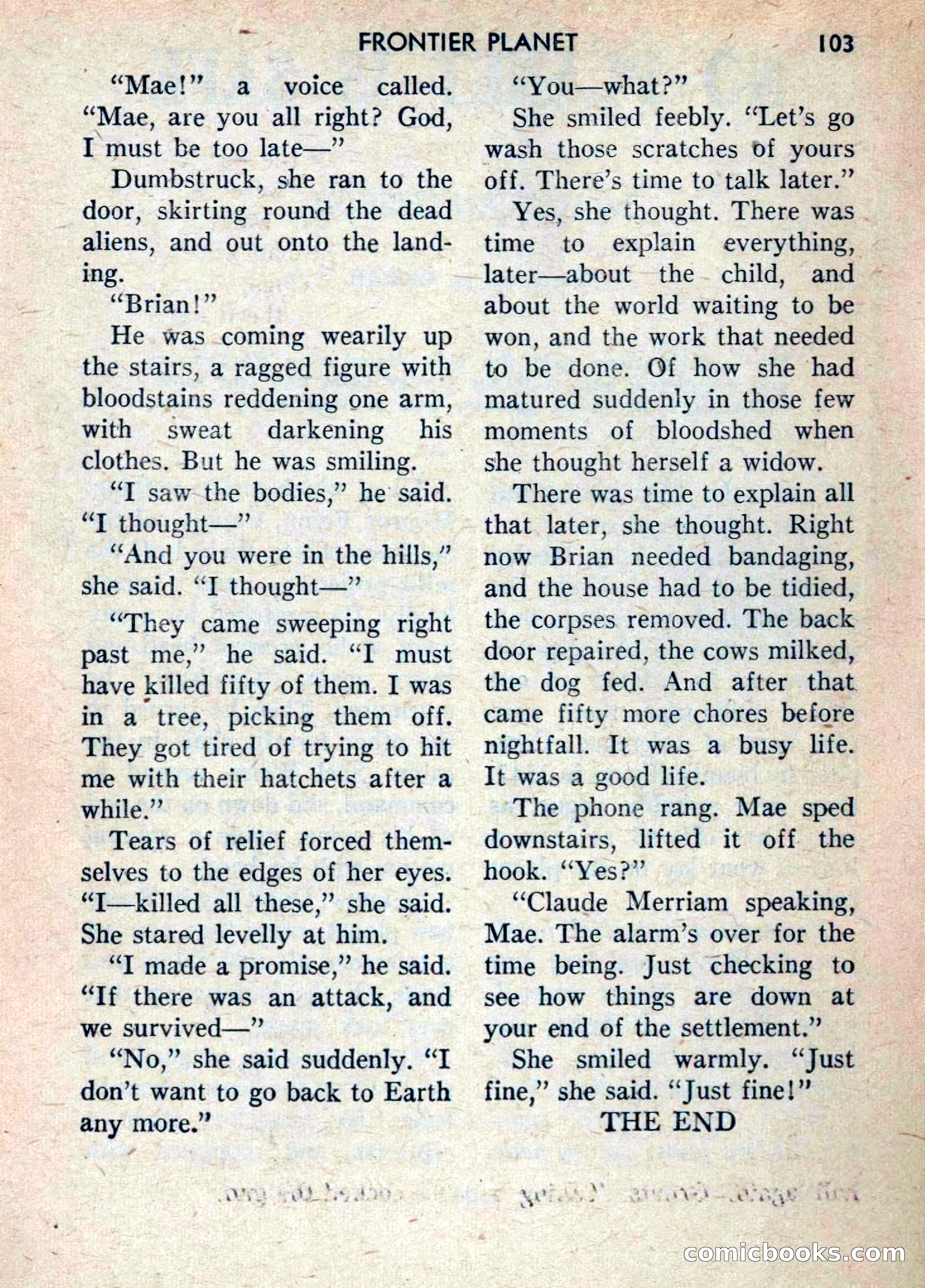 Super Science Fiction, June 1958 — page 105 of 132