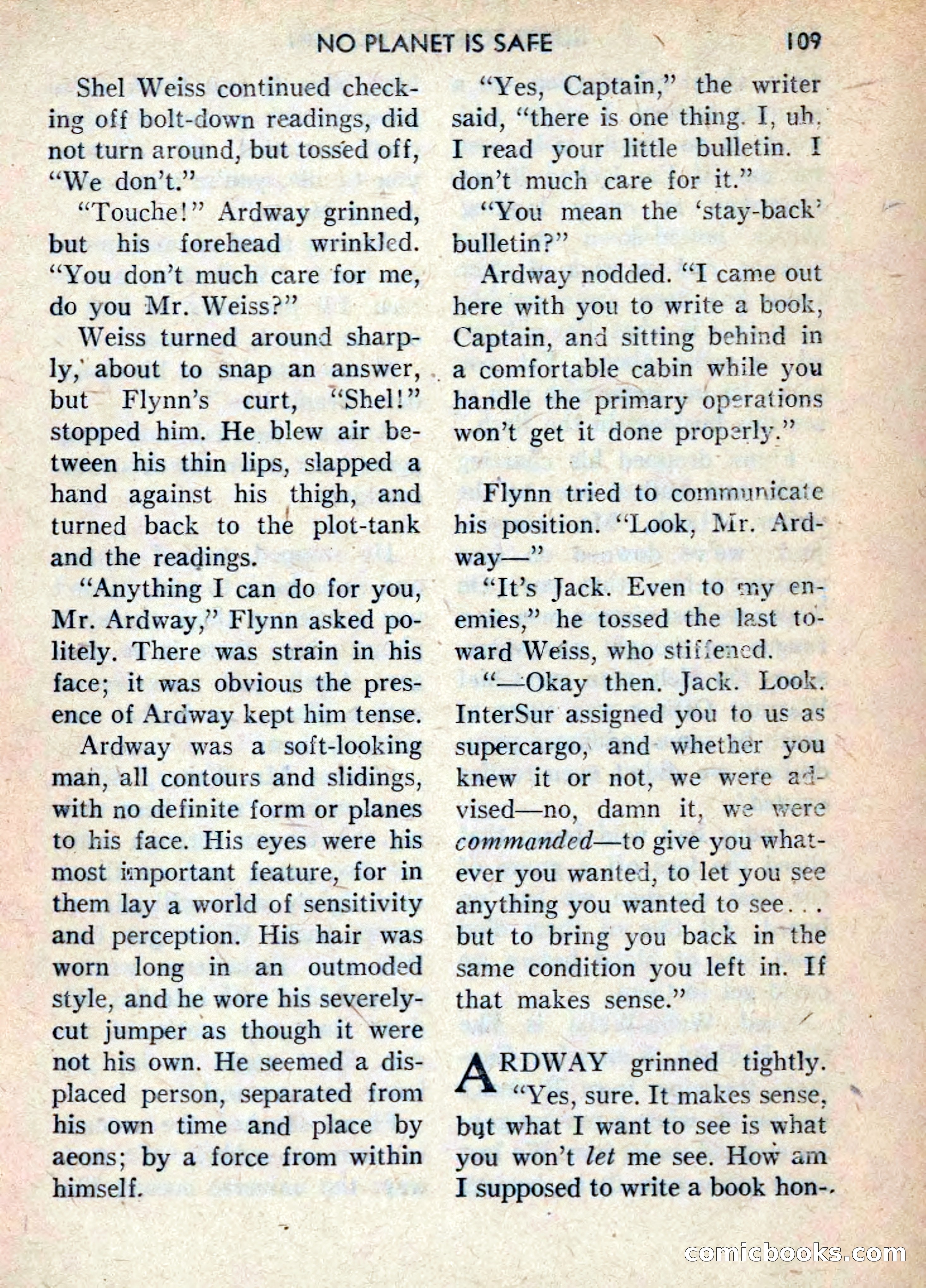 Super Science Fiction, June 1958 — page 111 of 132