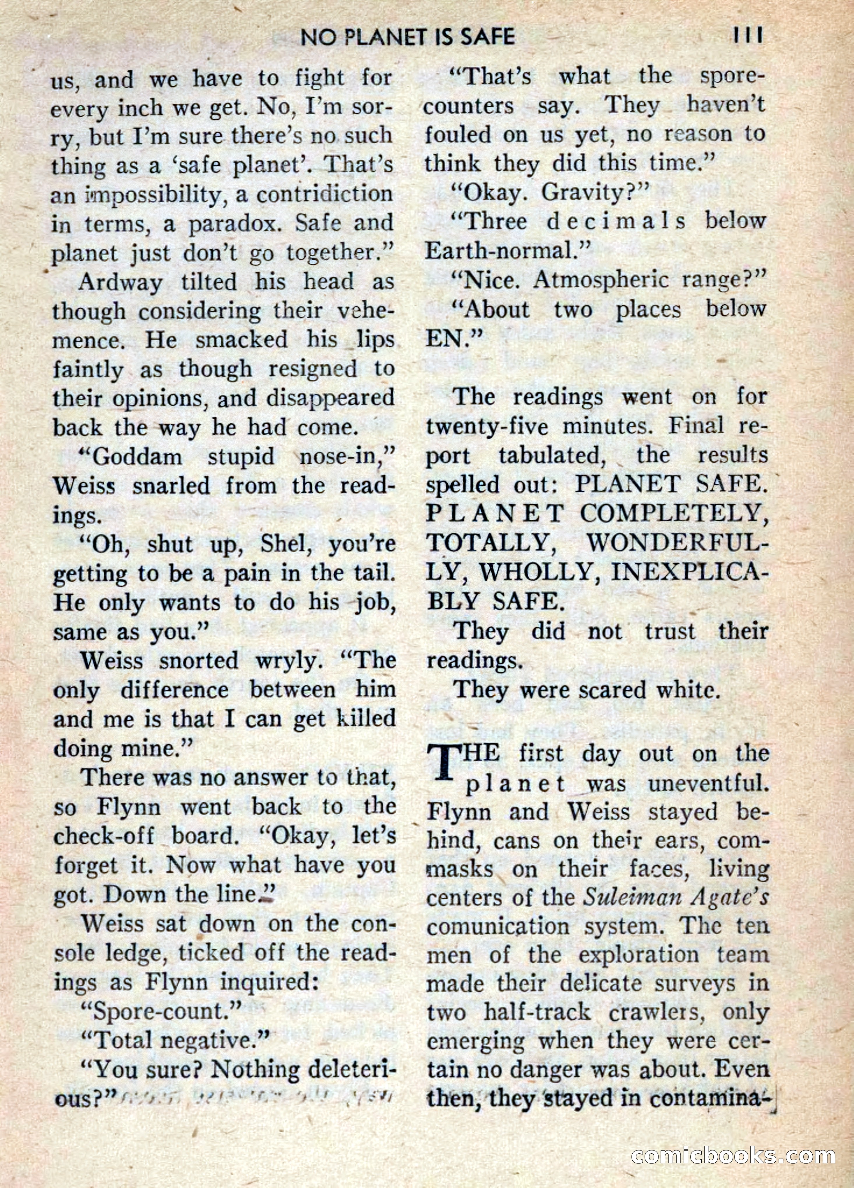 Super Science Fiction, June 1958 — page 113 of 132