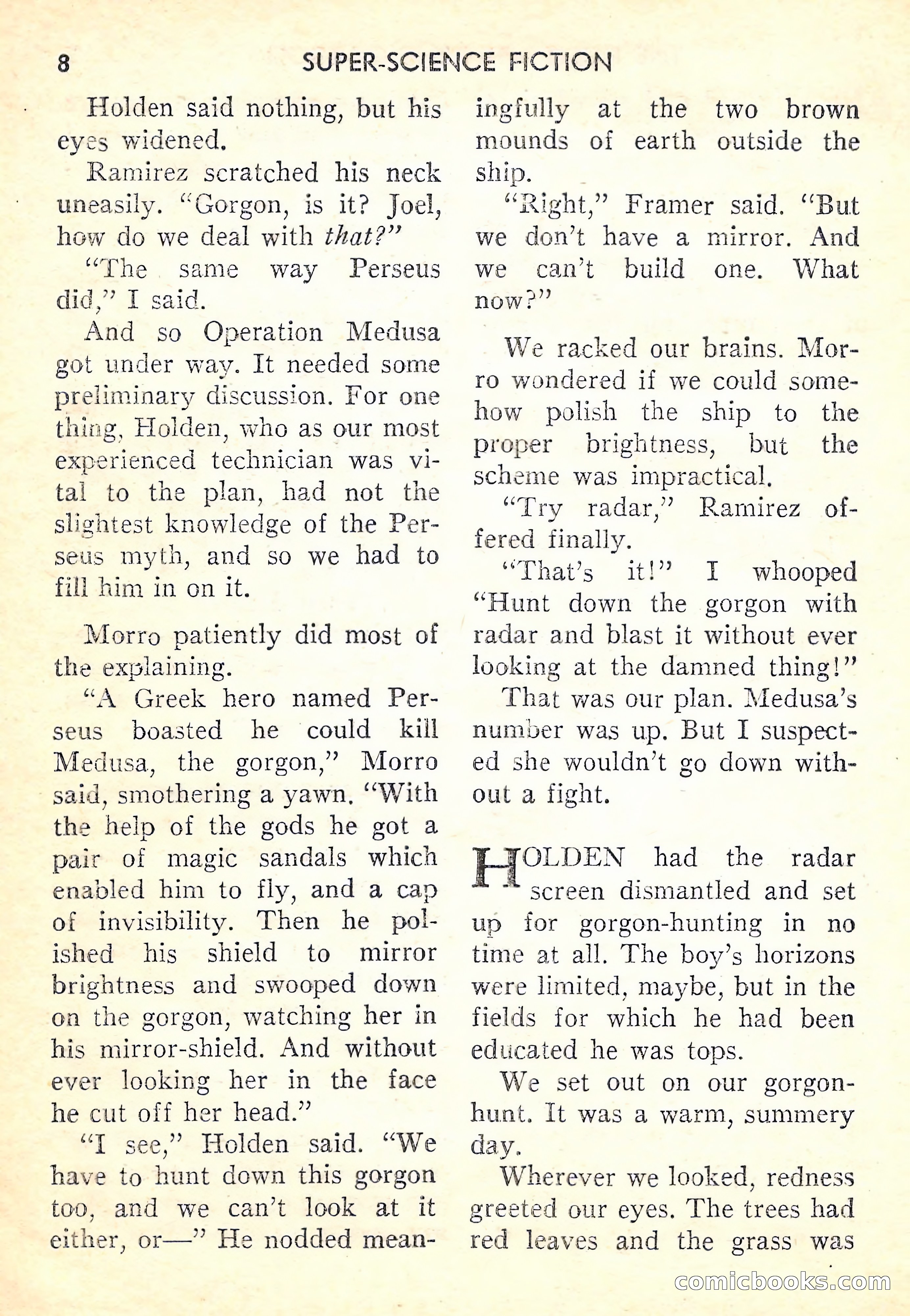 Super-Science Fiction, October 1958 — page 10 of 132