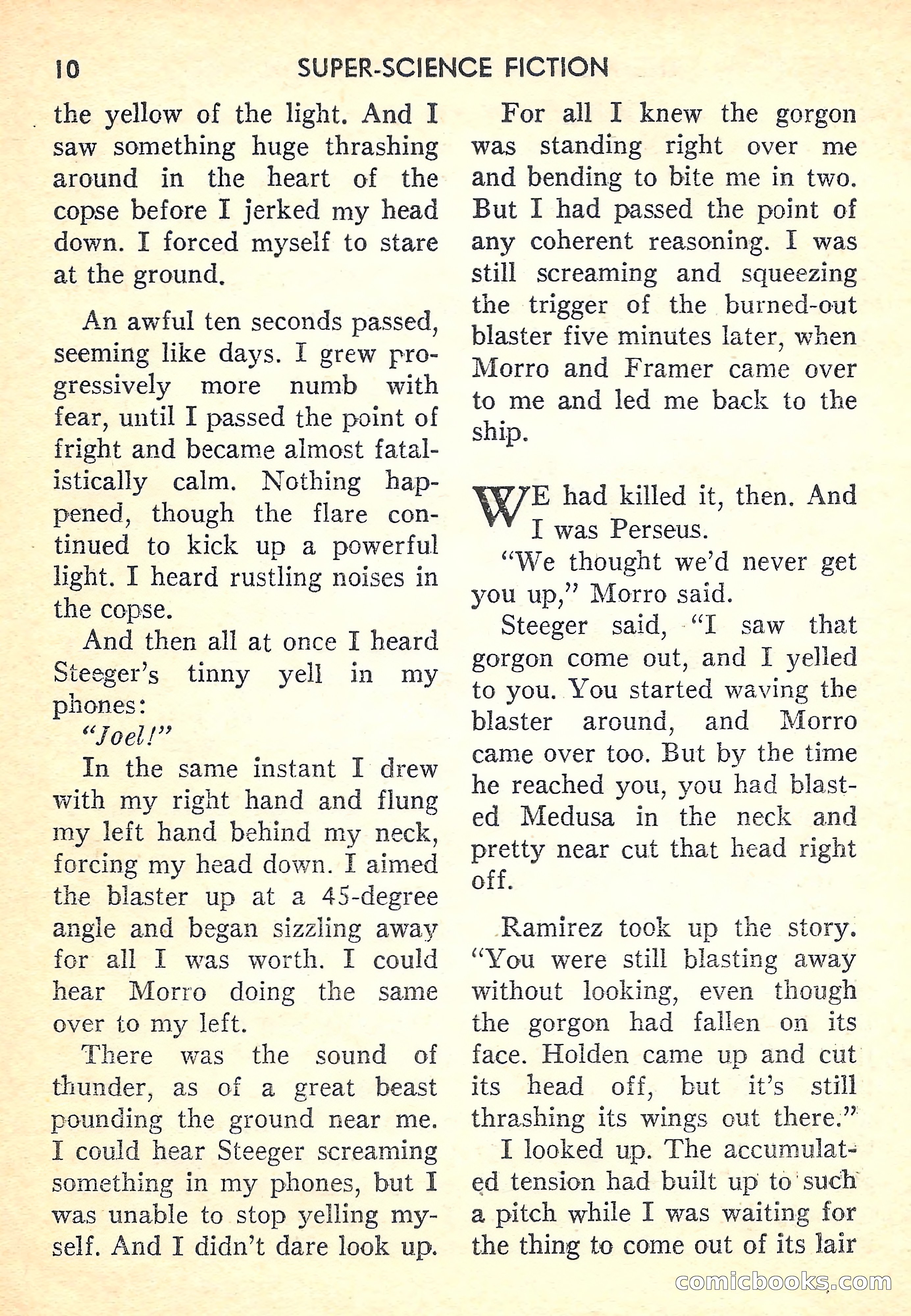 Super-Science Fiction, October 1958 — page 12 of 132