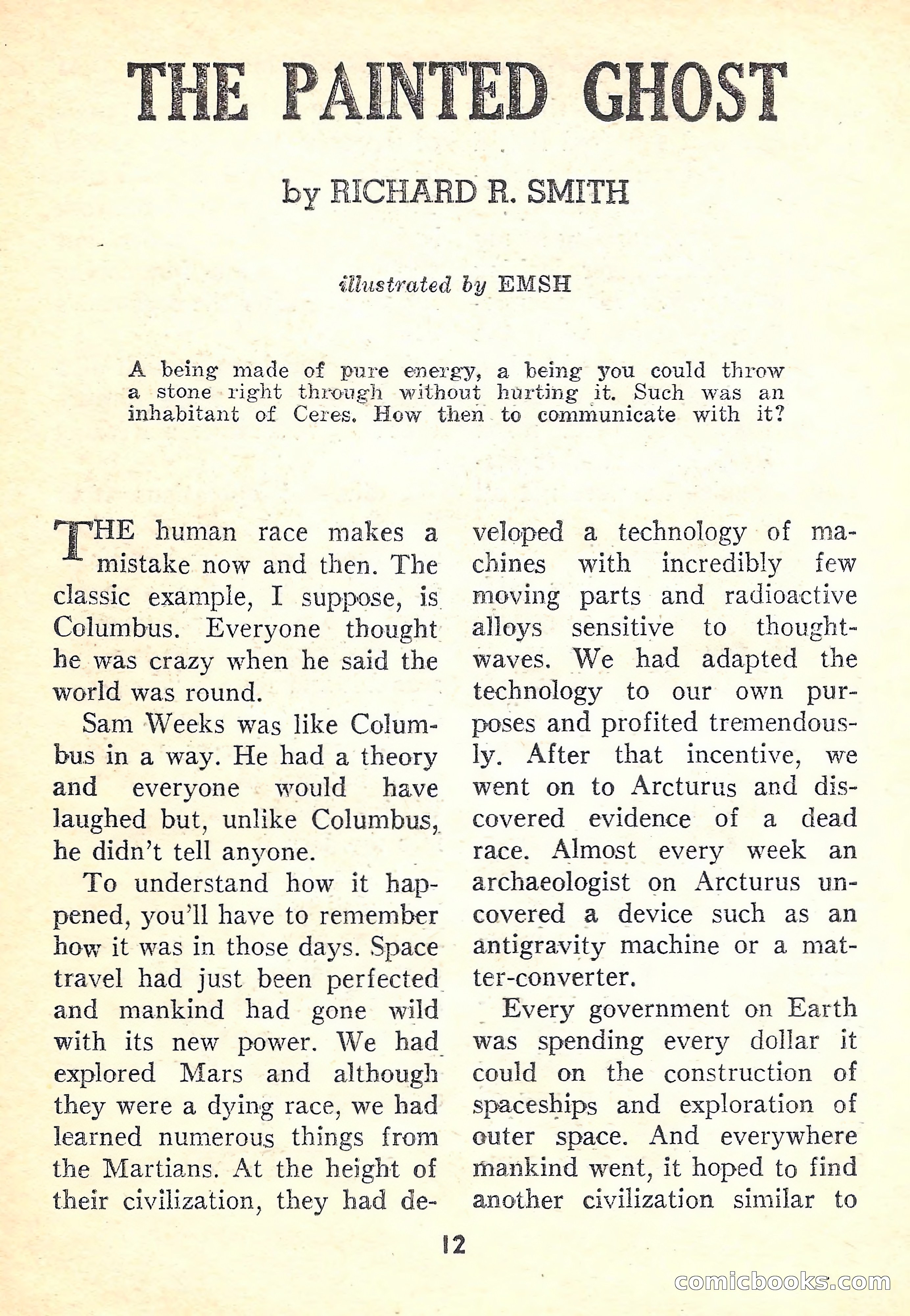 Super-Science Fiction, October 1958 — page 14 of 132