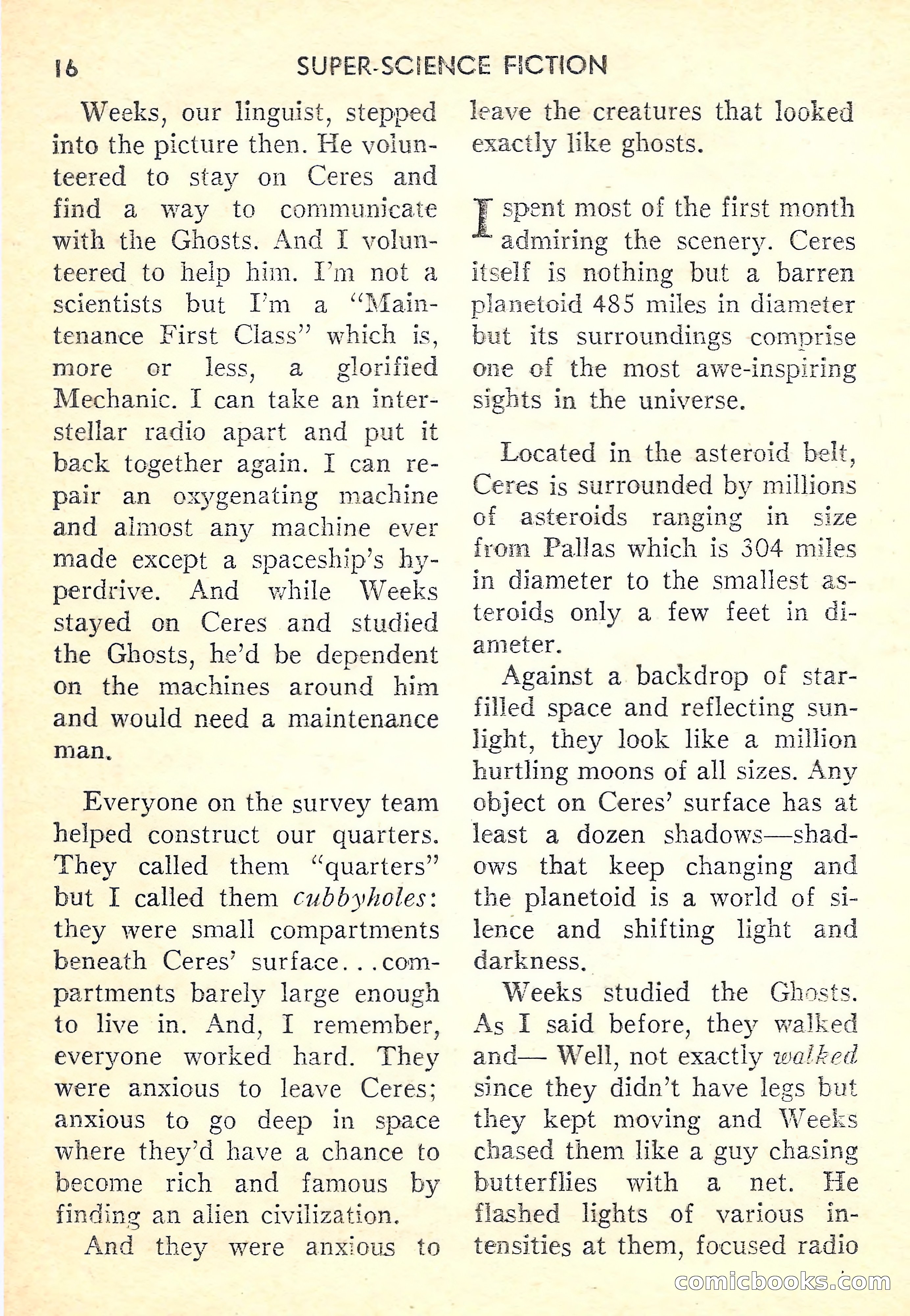 Super-Science Fiction, October 1958 — page 18 of 132