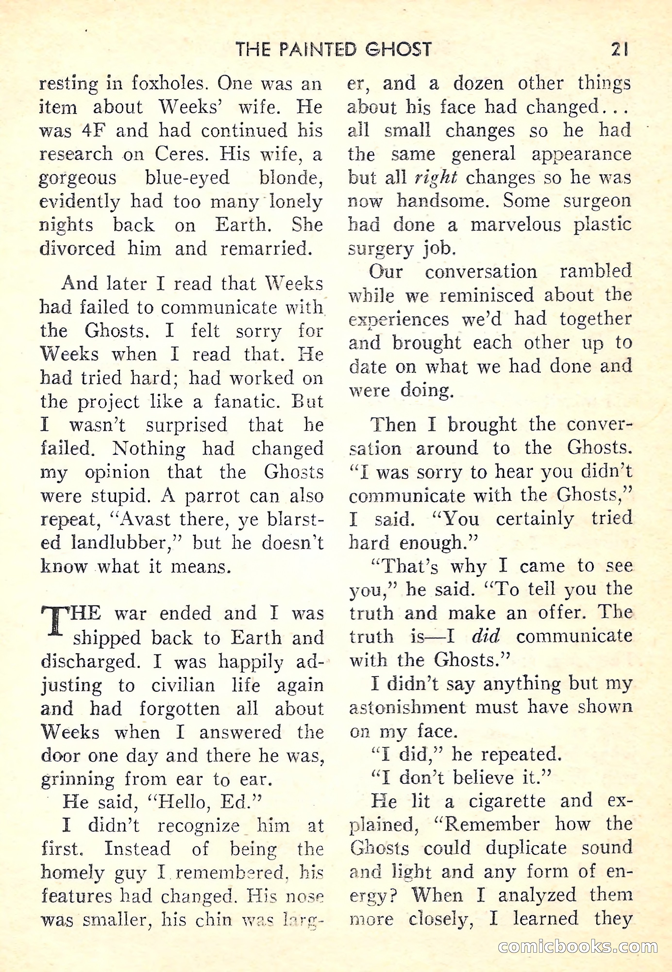 Super-Science Fiction, October 1958 — page 23 of 132