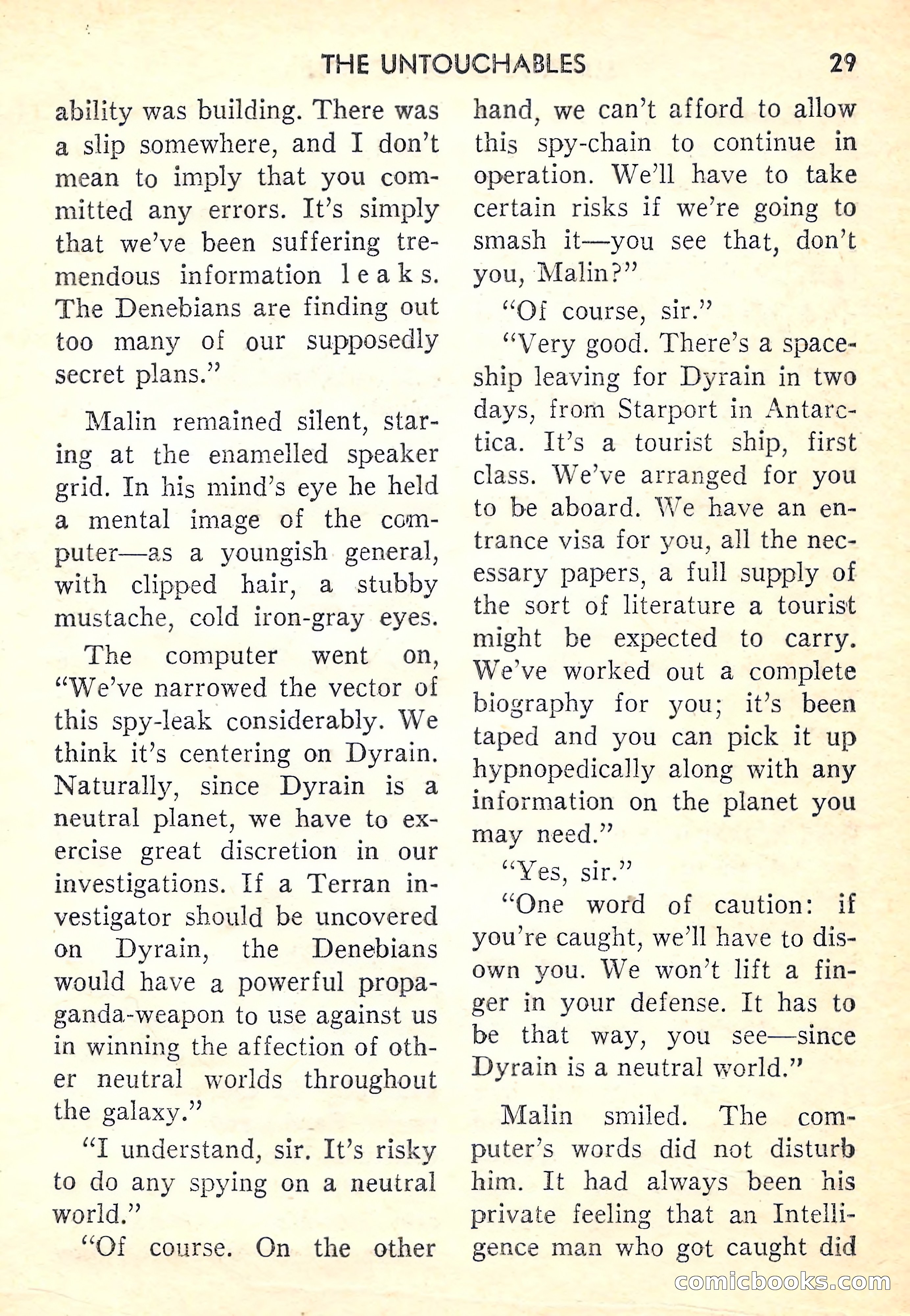 Super-Science Fiction, October 1958 — page 31 of 132