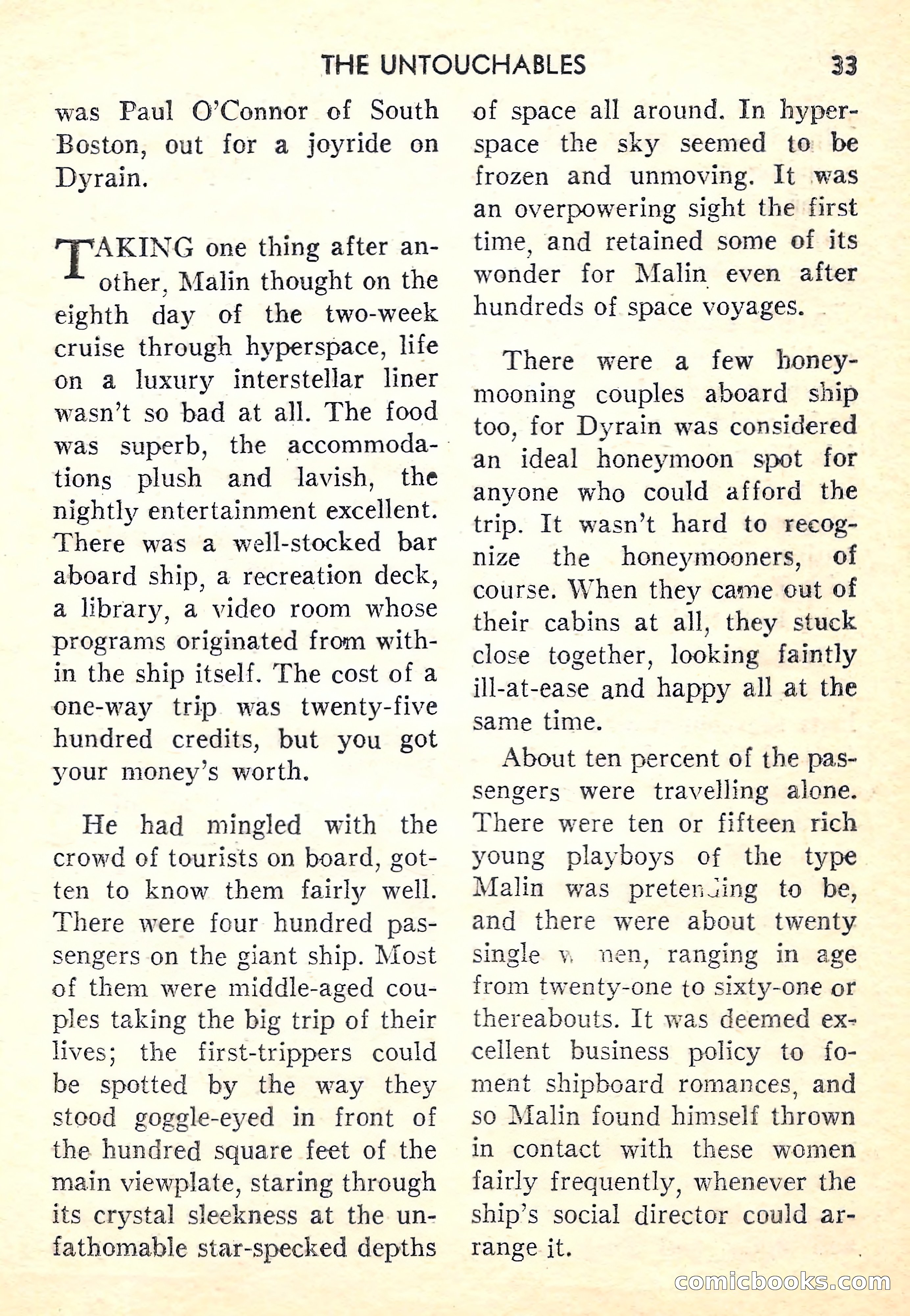 Super-Science Fiction, October 1958 — page 35 of 132