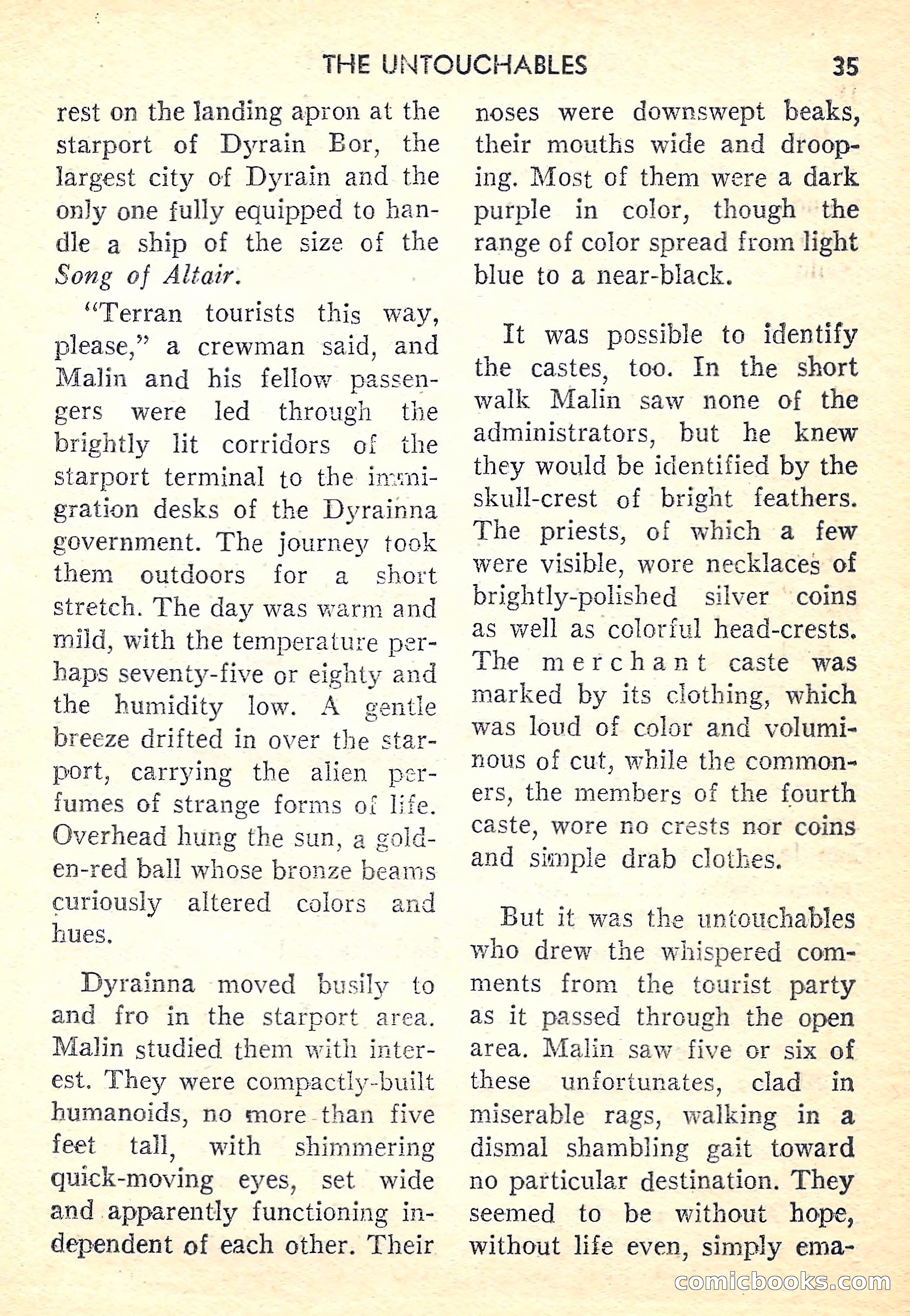 Super-Science Fiction, October 1958 — page 37 of 132