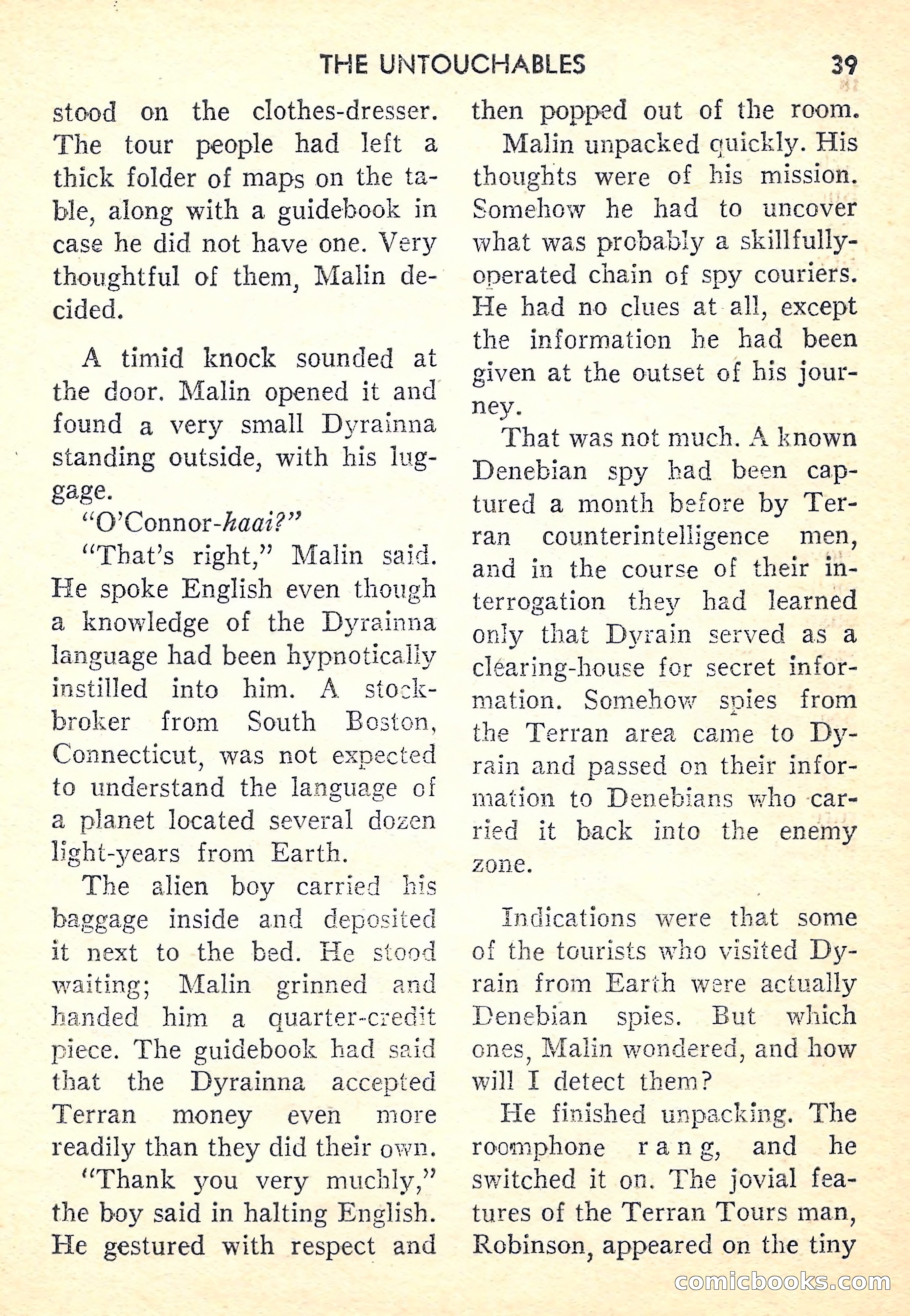 Super-Science Fiction, October 1958 — page 41 of 132