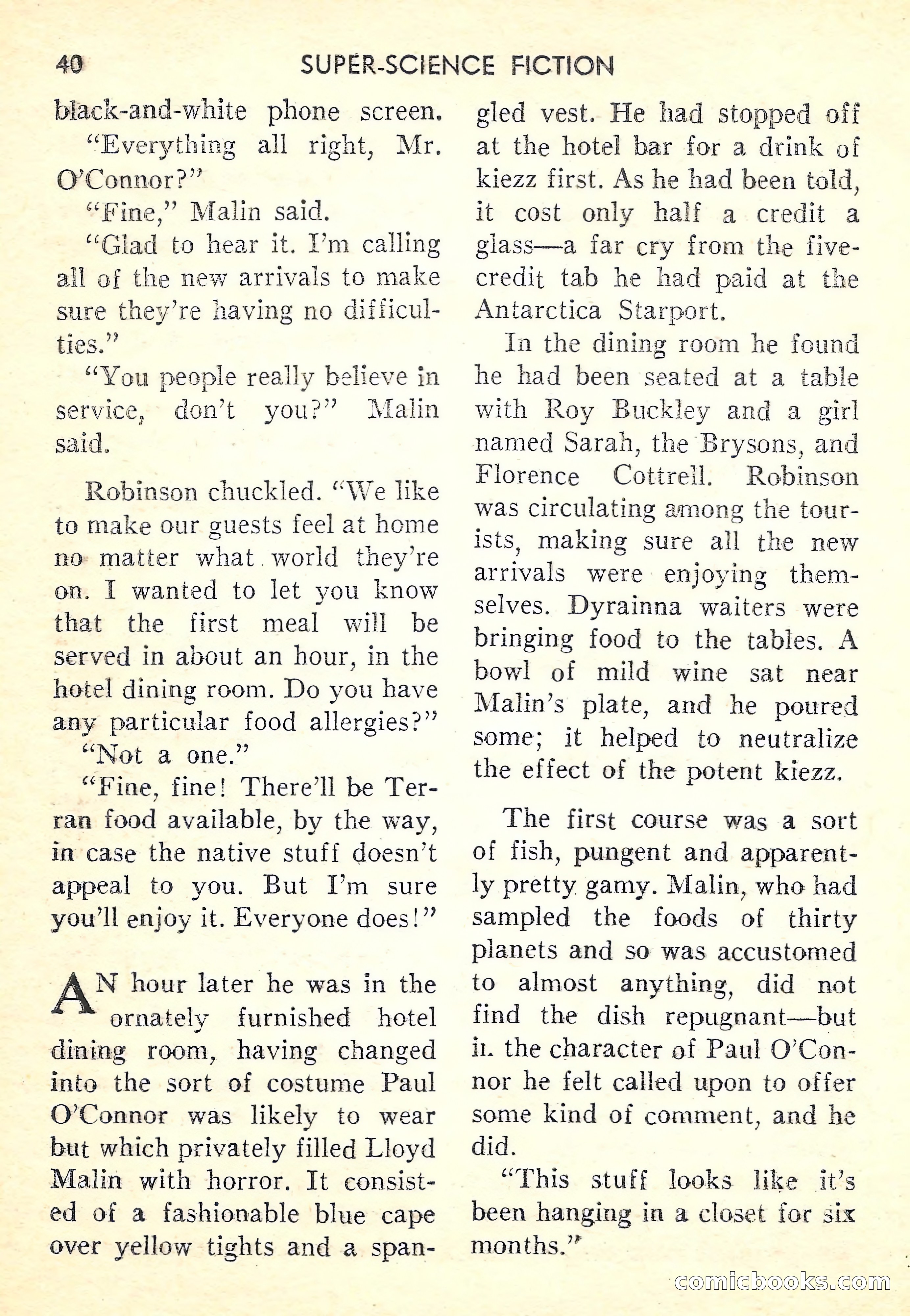 Super-Science Fiction, October 1958 — page 42 of 132