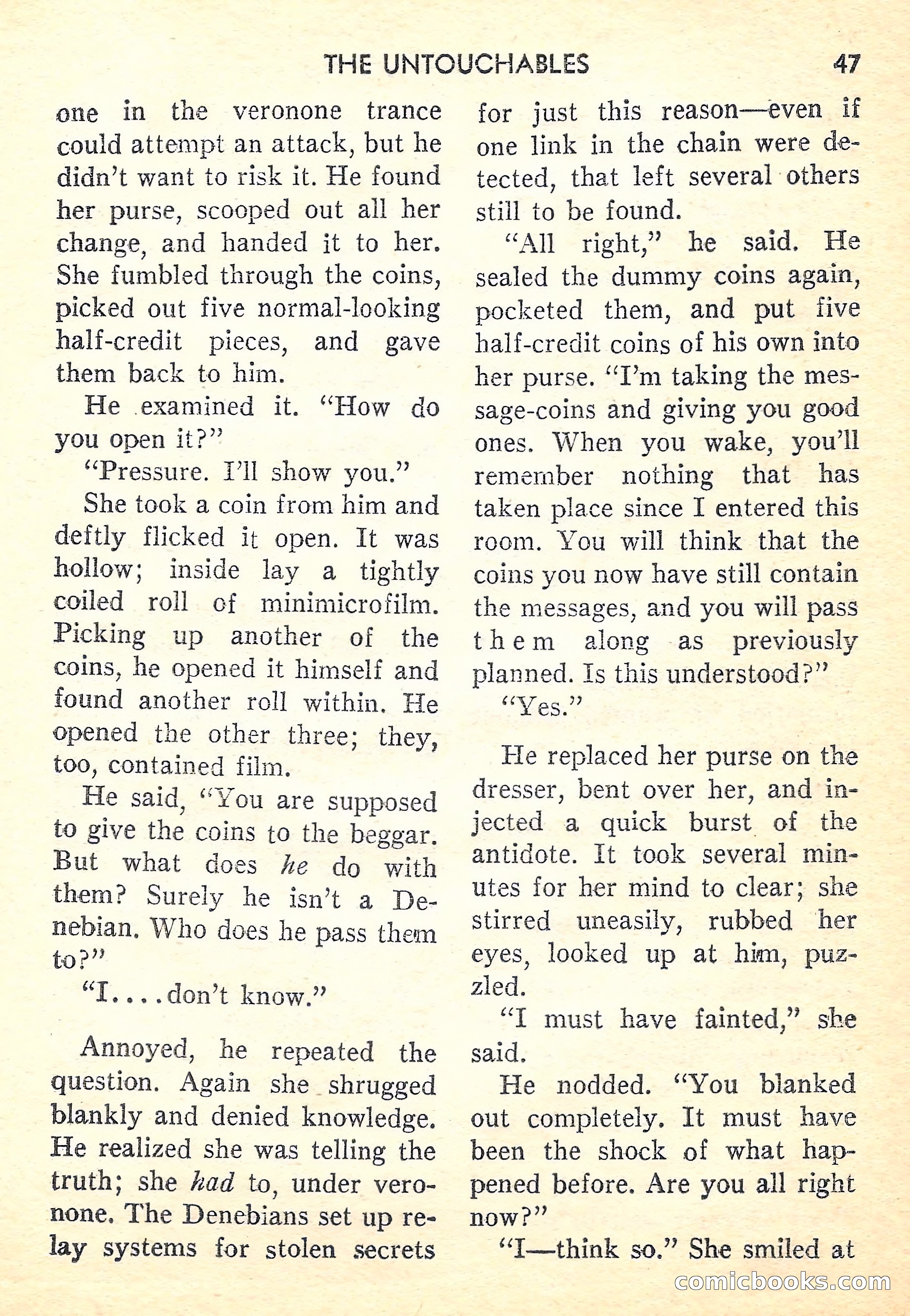 Super-Science Fiction, October 1958 — page 49 of 132