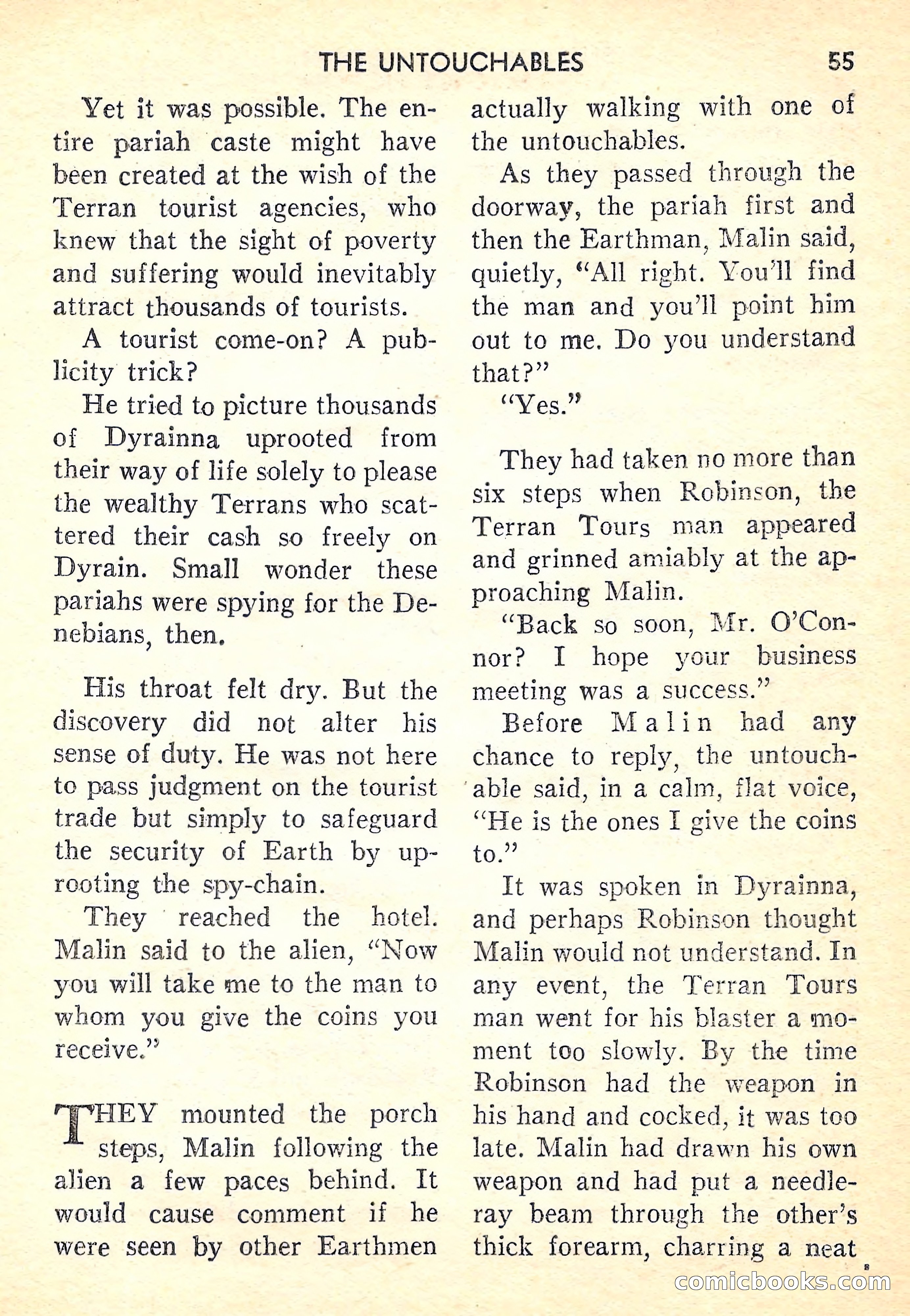 Super-Science Fiction, October 1958 — page 57 of 132