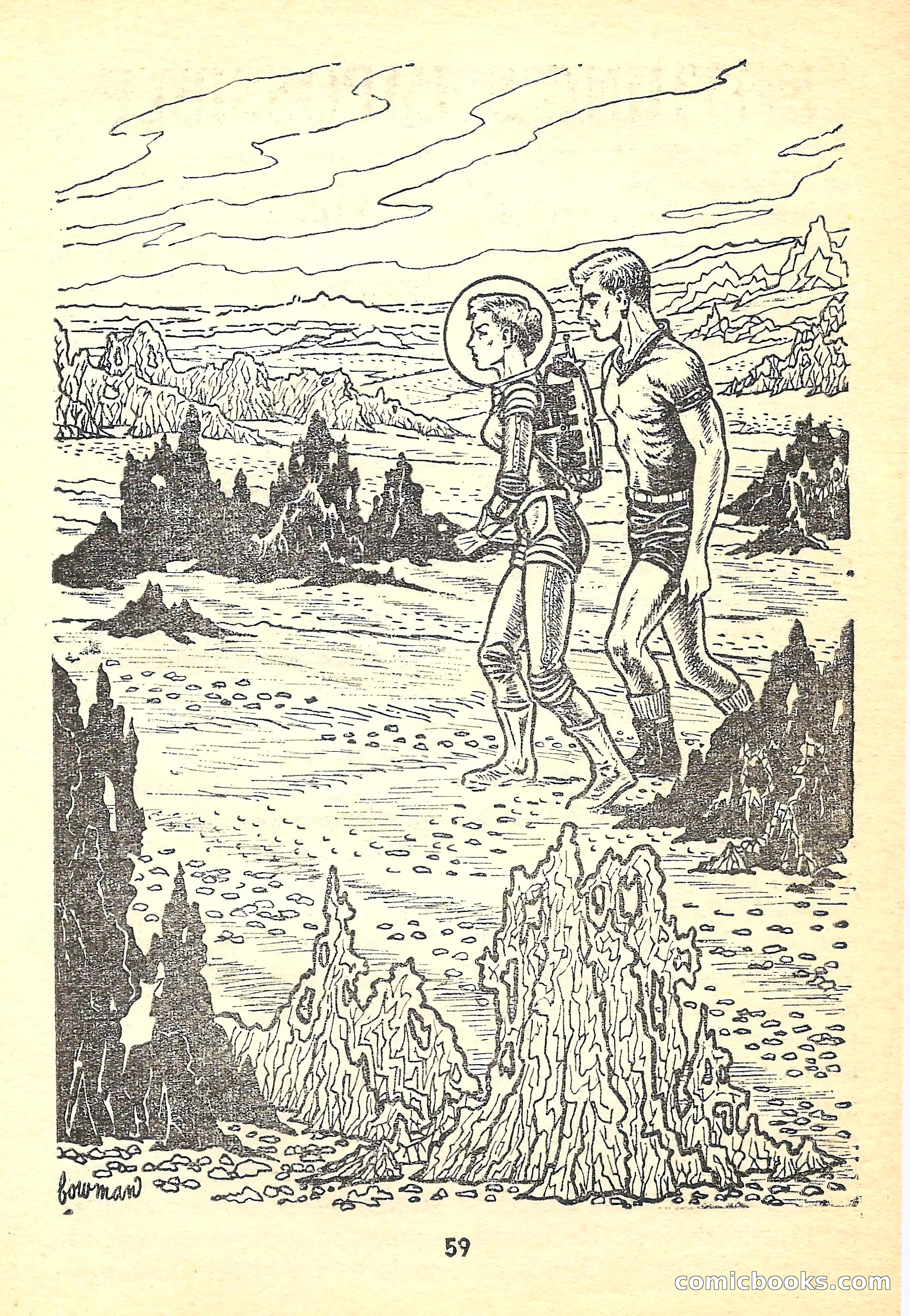 Super-Science Fiction, October 1958 — page 61 of 132