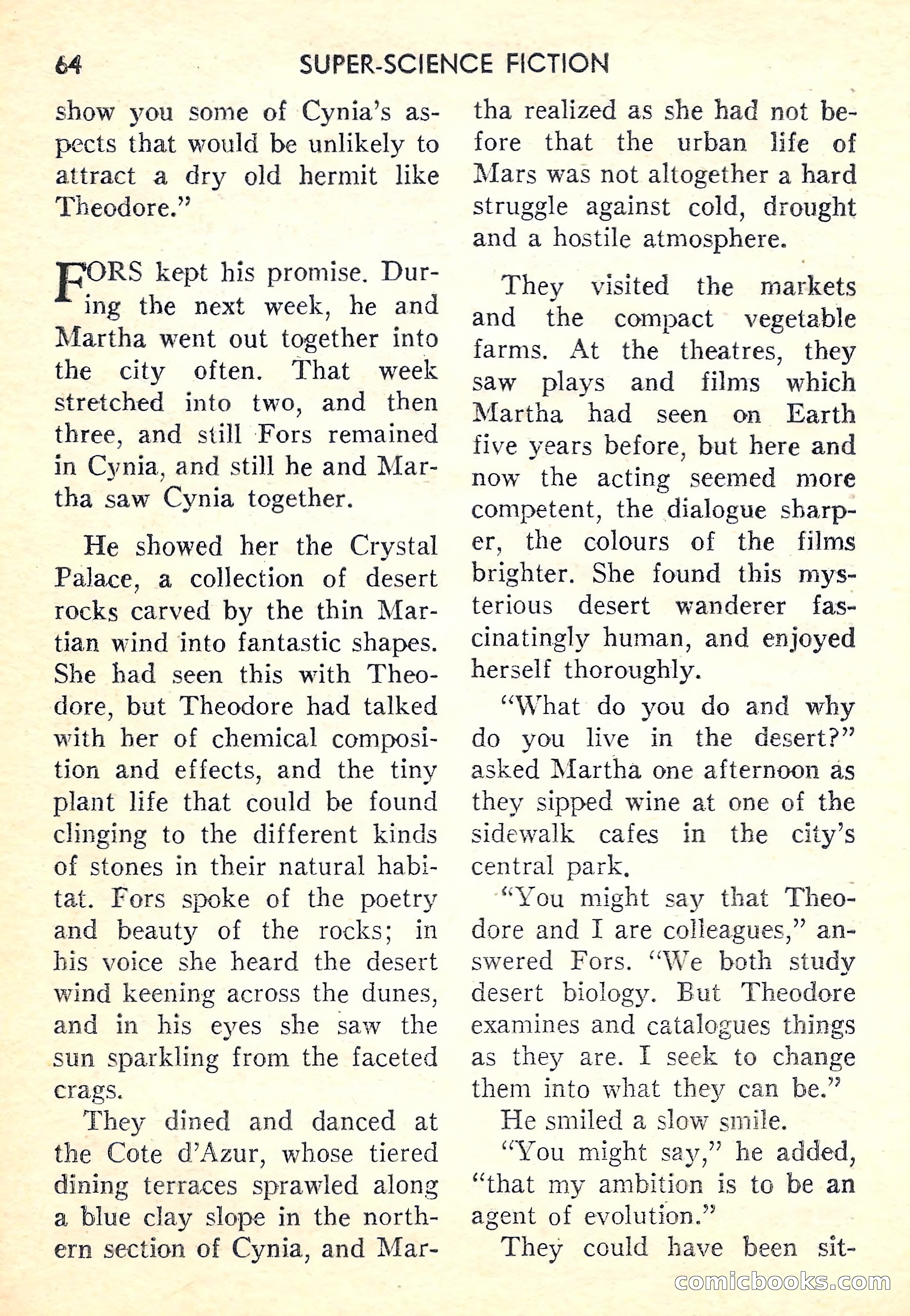 Super-Science Fiction, October 1958 — page 66 of 132