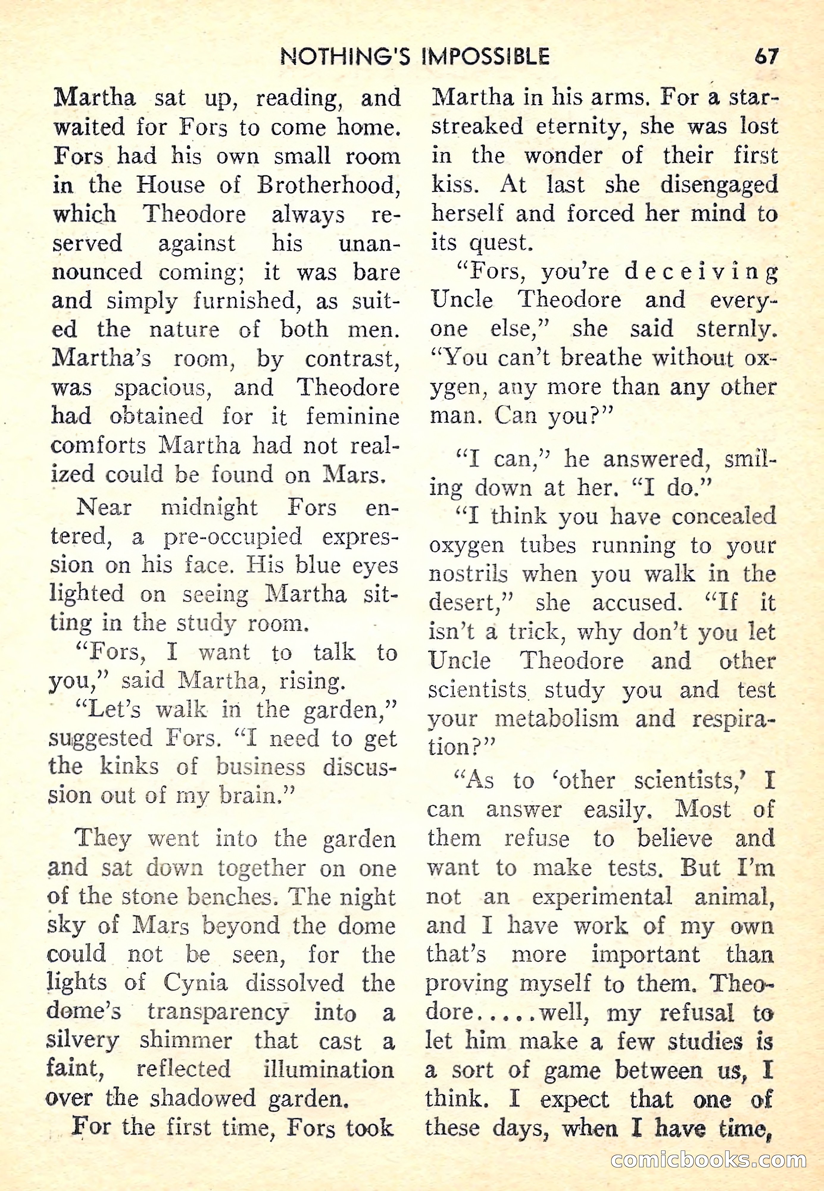 Super-Science Fiction, October 1958 — page 69 of 132