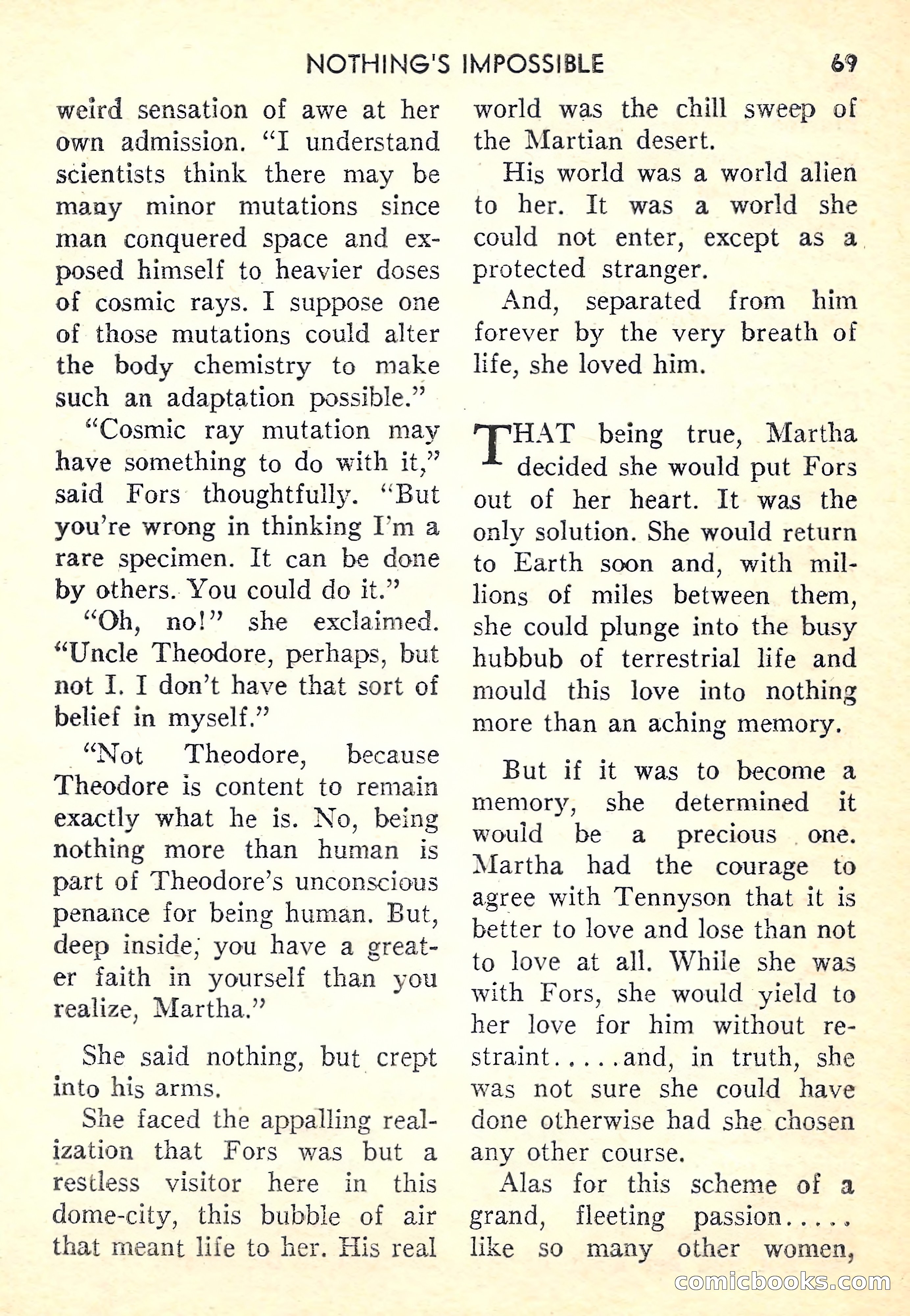 Super-Science Fiction, October 1958 — page 71 of 132