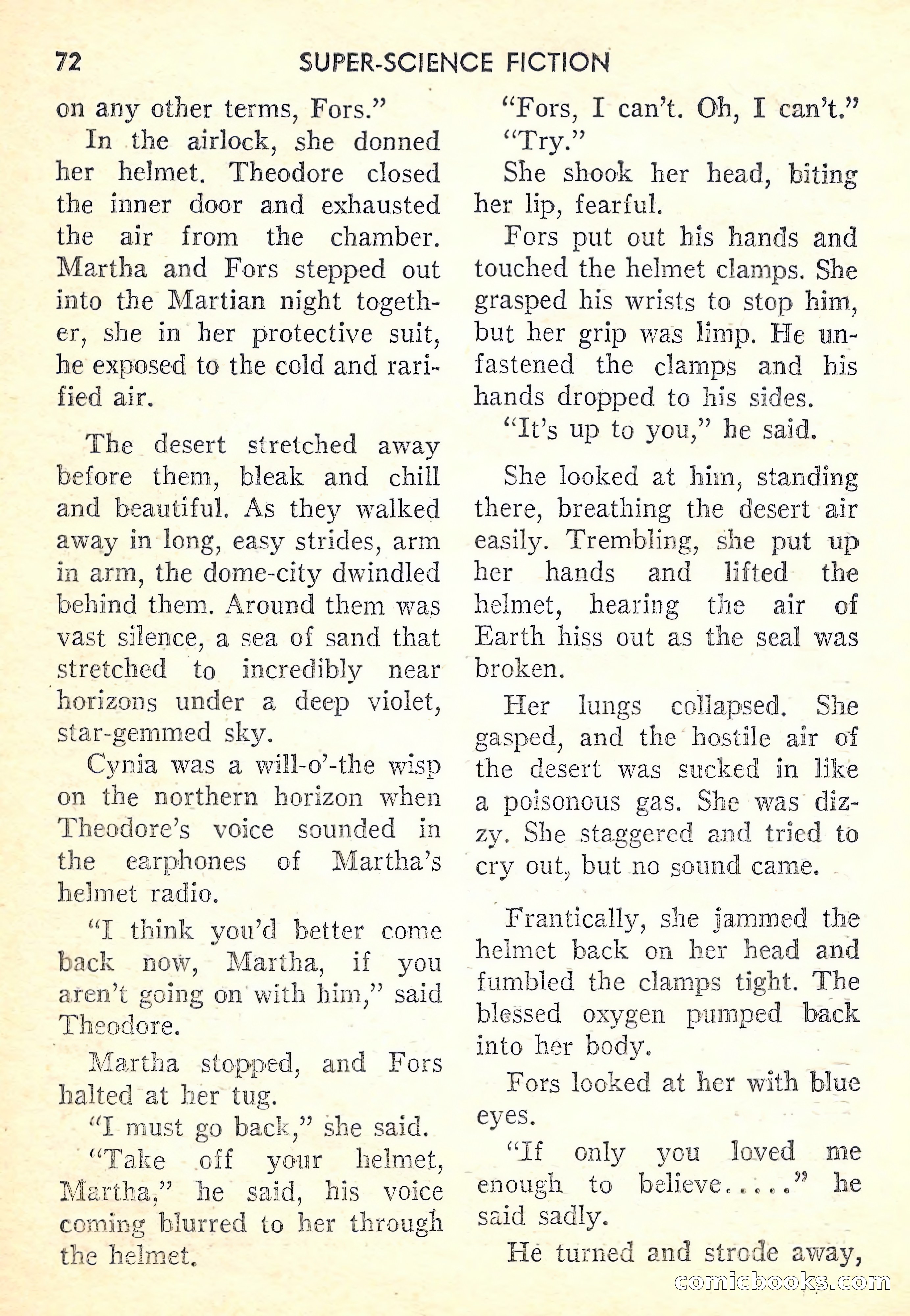 Super-Science Fiction, October 1958 — page 74 of 132