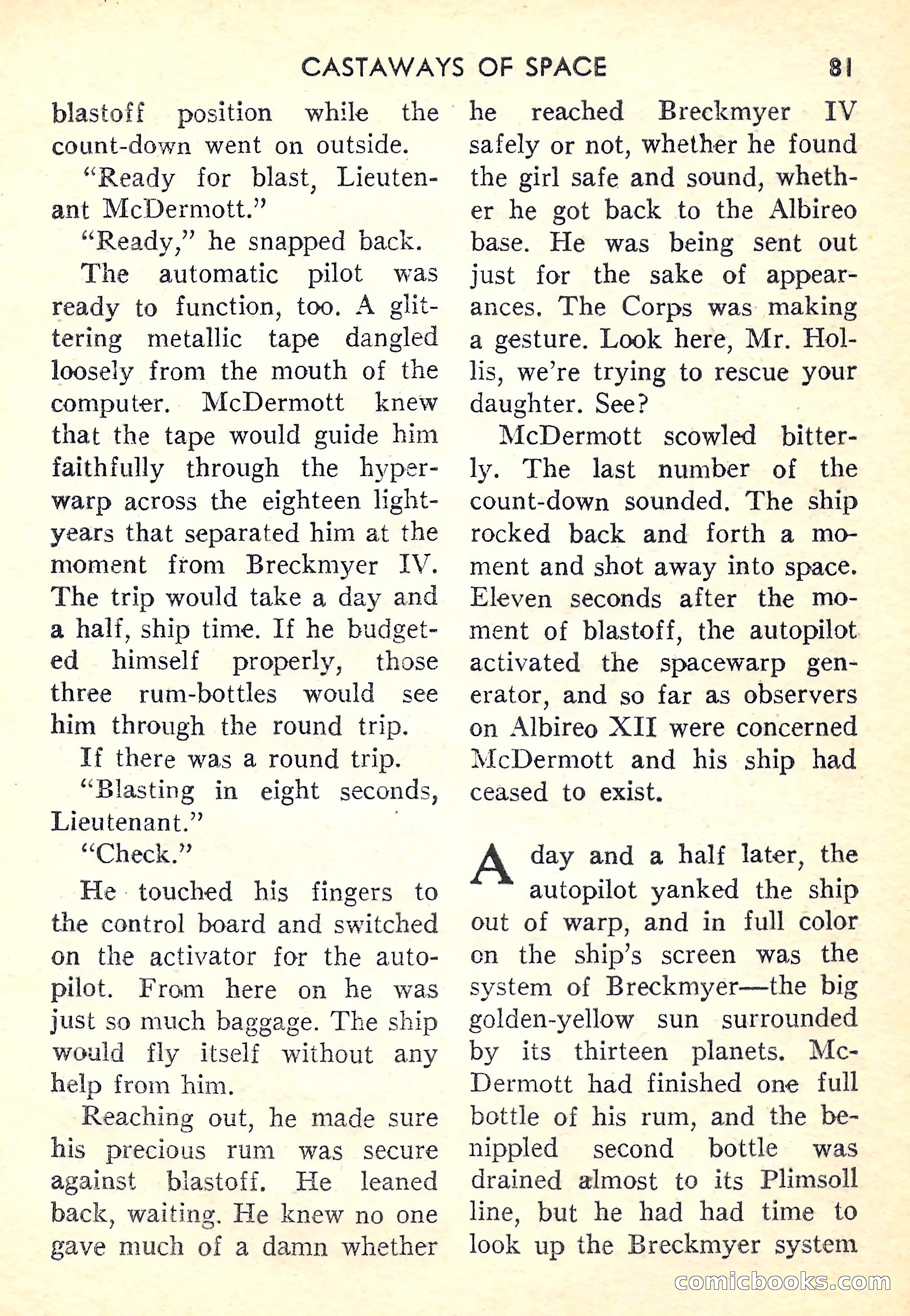 Super-Science Fiction, October 1958 — page 83 of 132