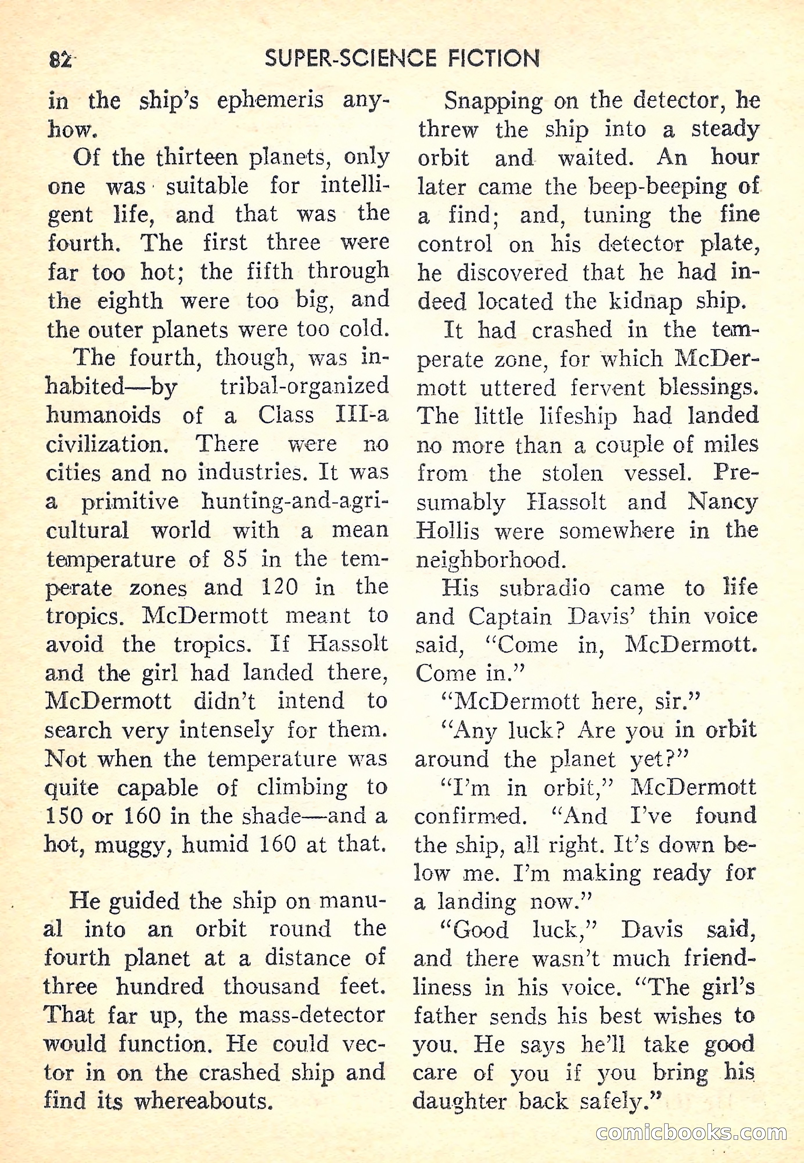 Super-Science Fiction, October 1958 — page 84 of 132