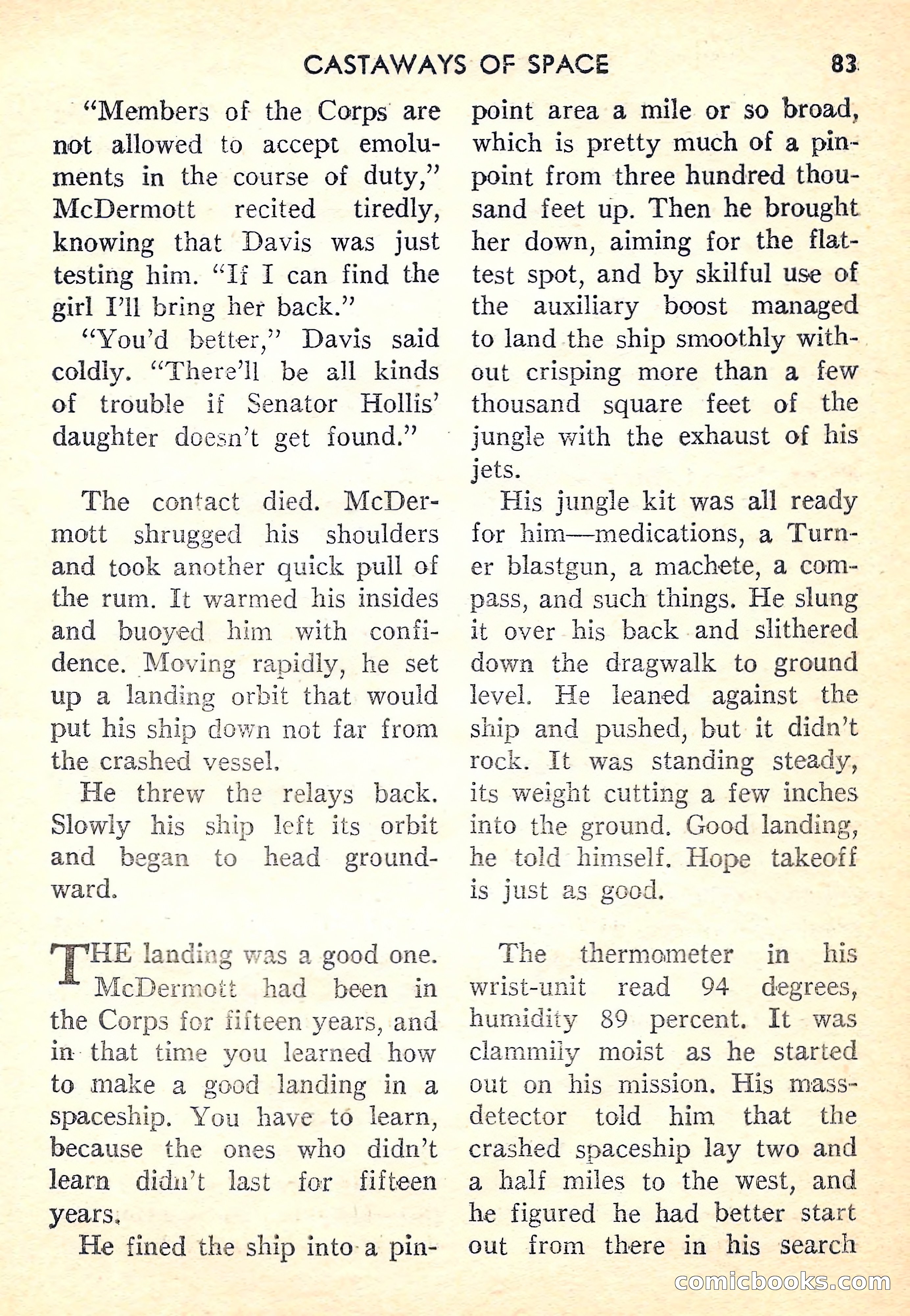 Super-Science Fiction, October 1958 — page 85 of 132