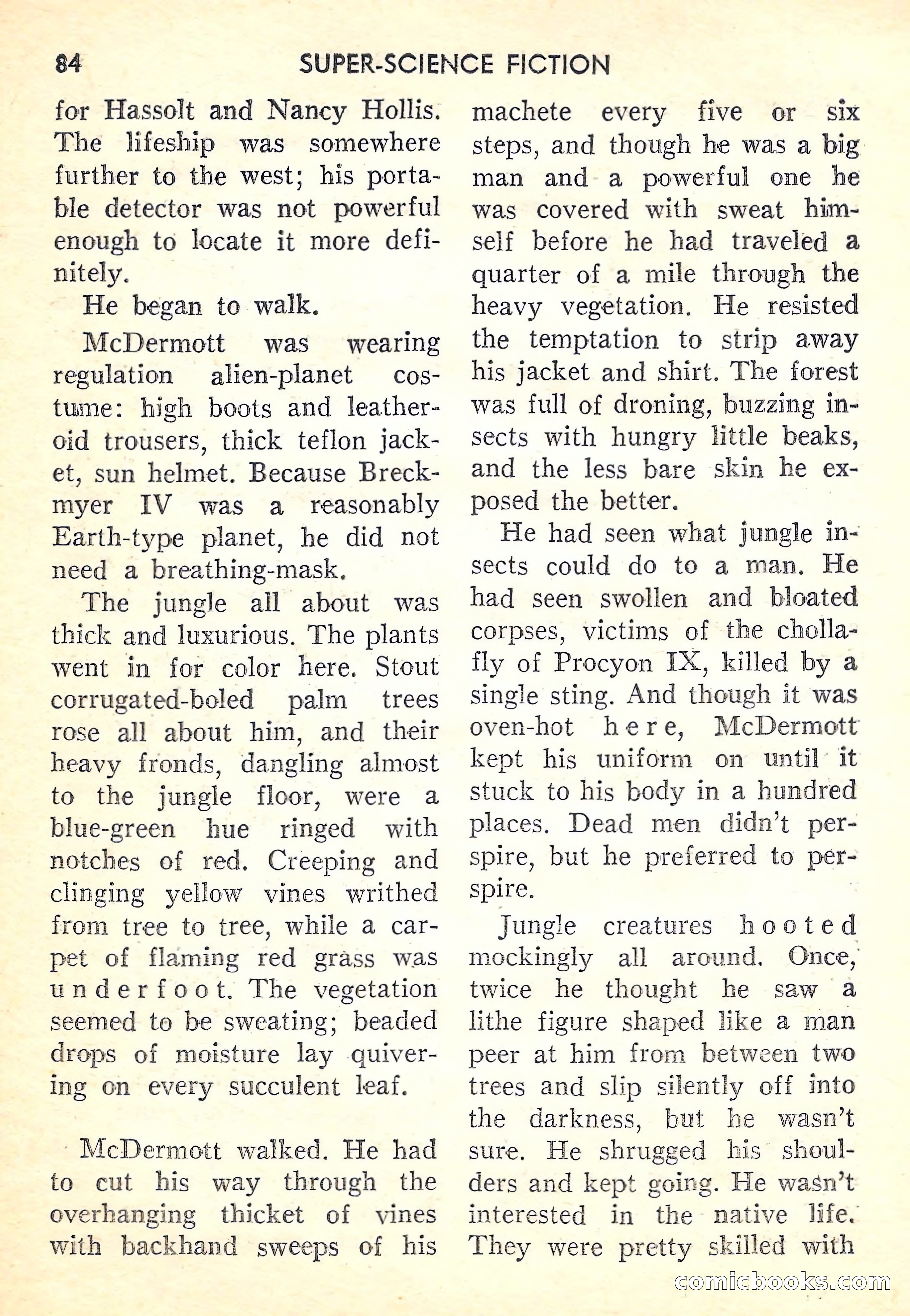 Super-Science Fiction, October 1958 — page 86 of 132