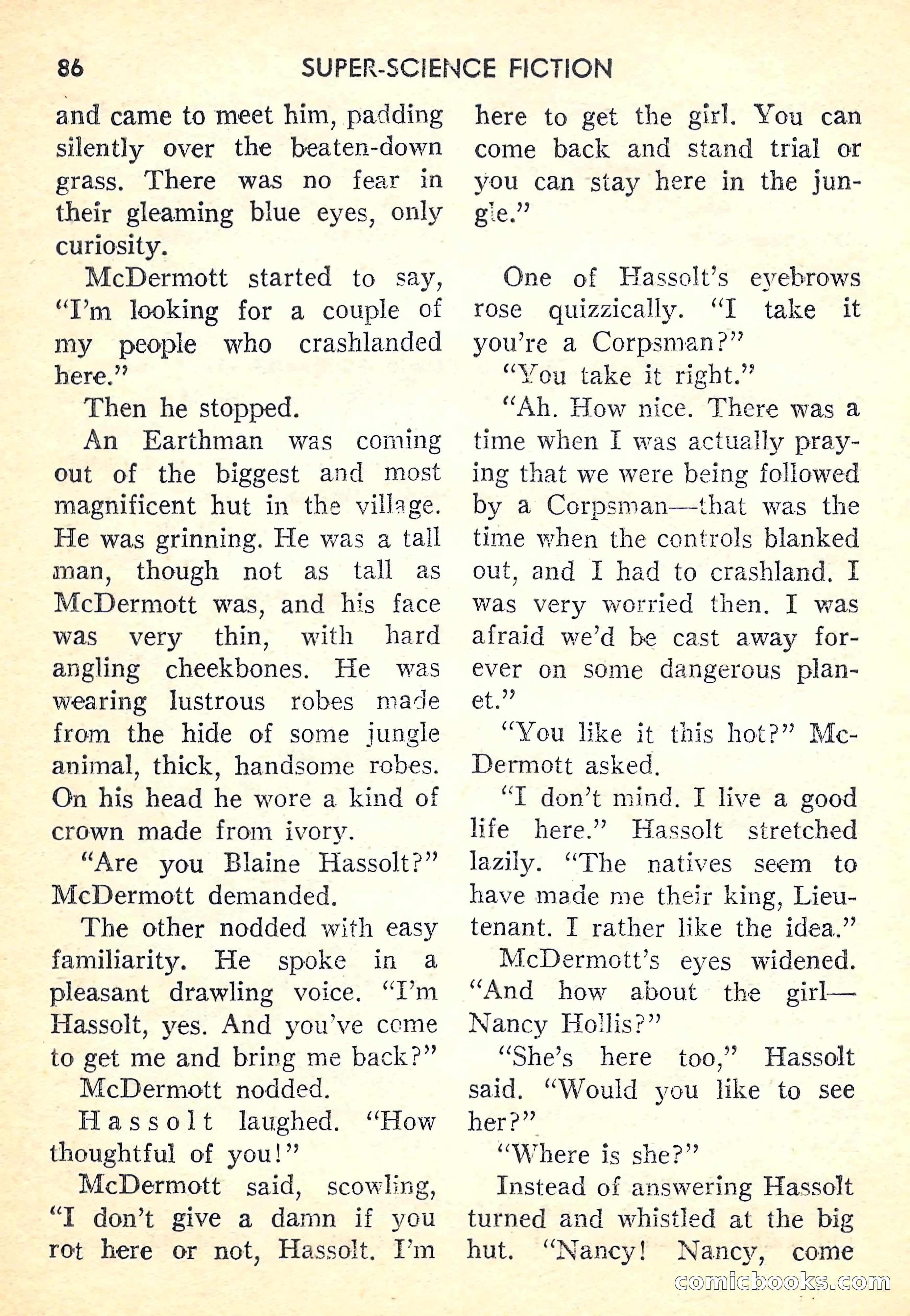 Super-Science Fiction, October 1958 — page 88 of 132