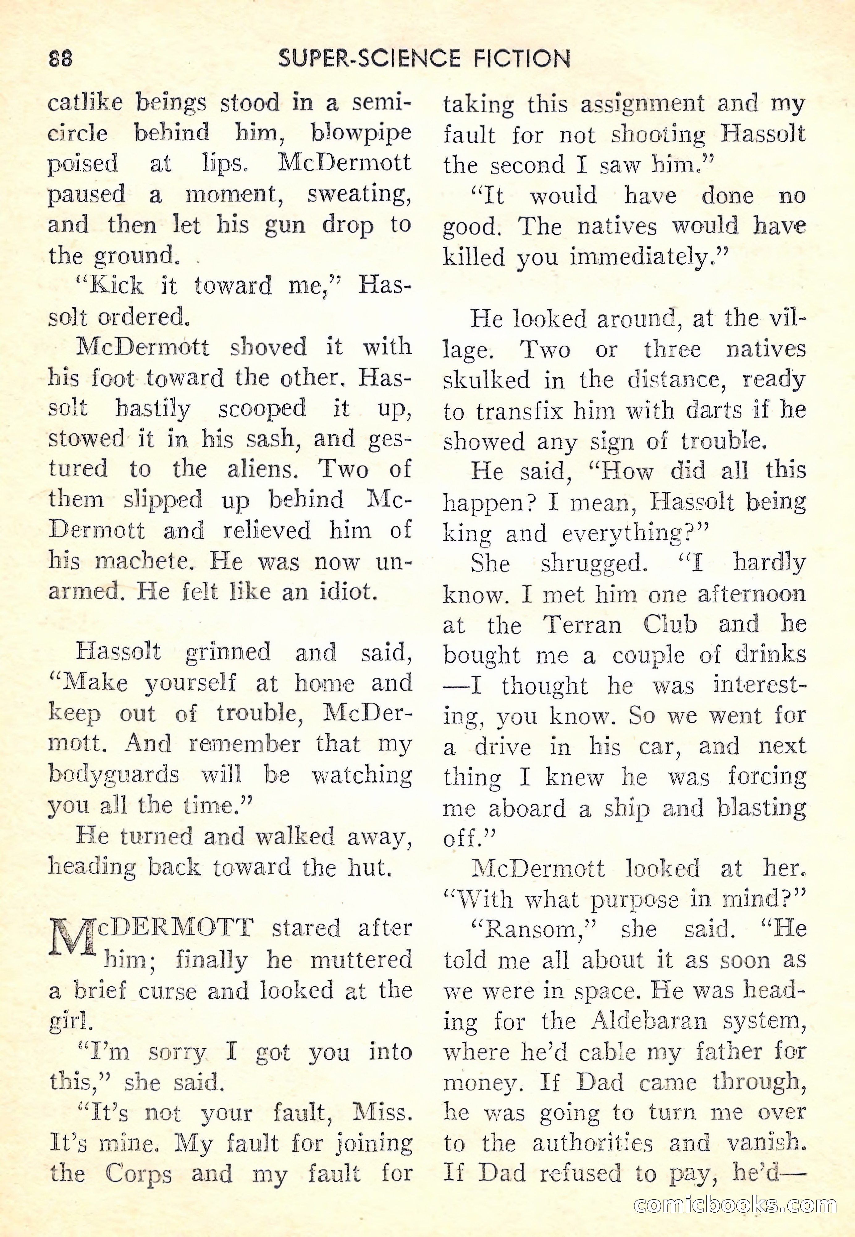 Super-Science Fiction, October 1958 — page 90 of 132