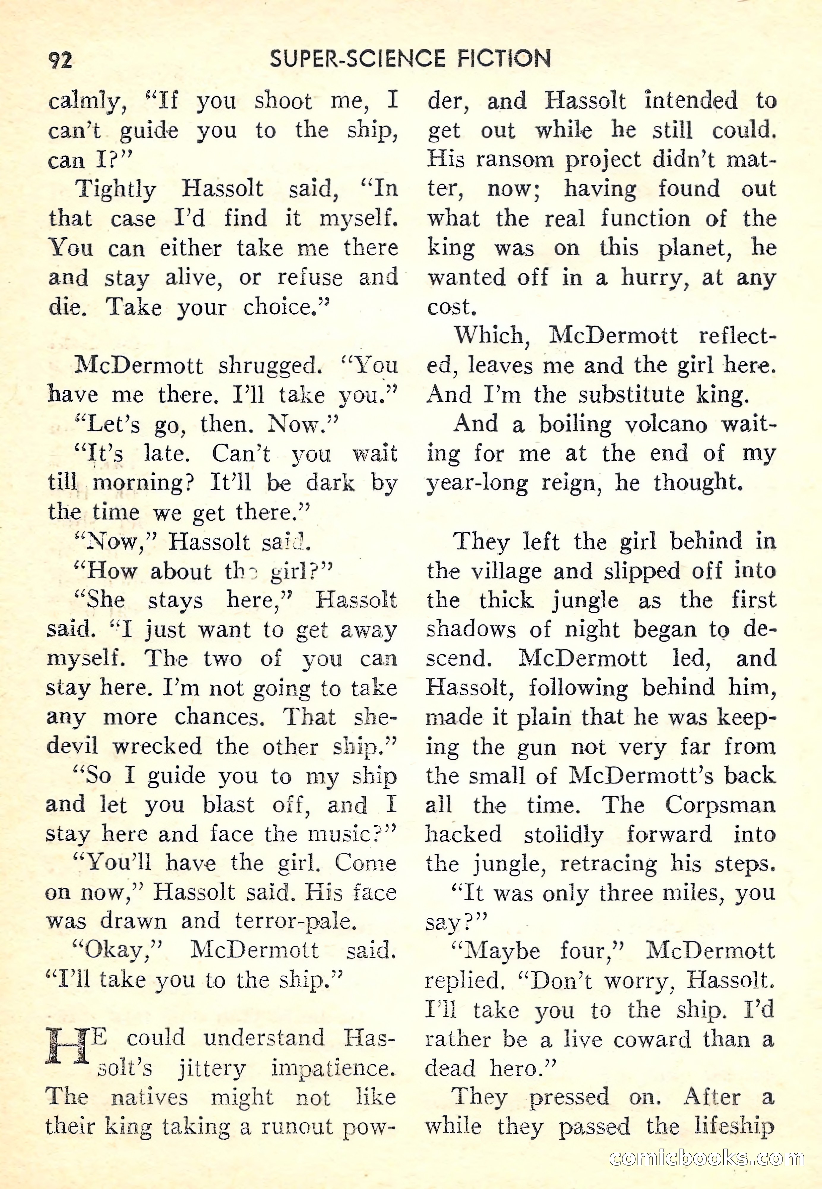 Super-Science Fiction, October 1958 — page 94 of 132