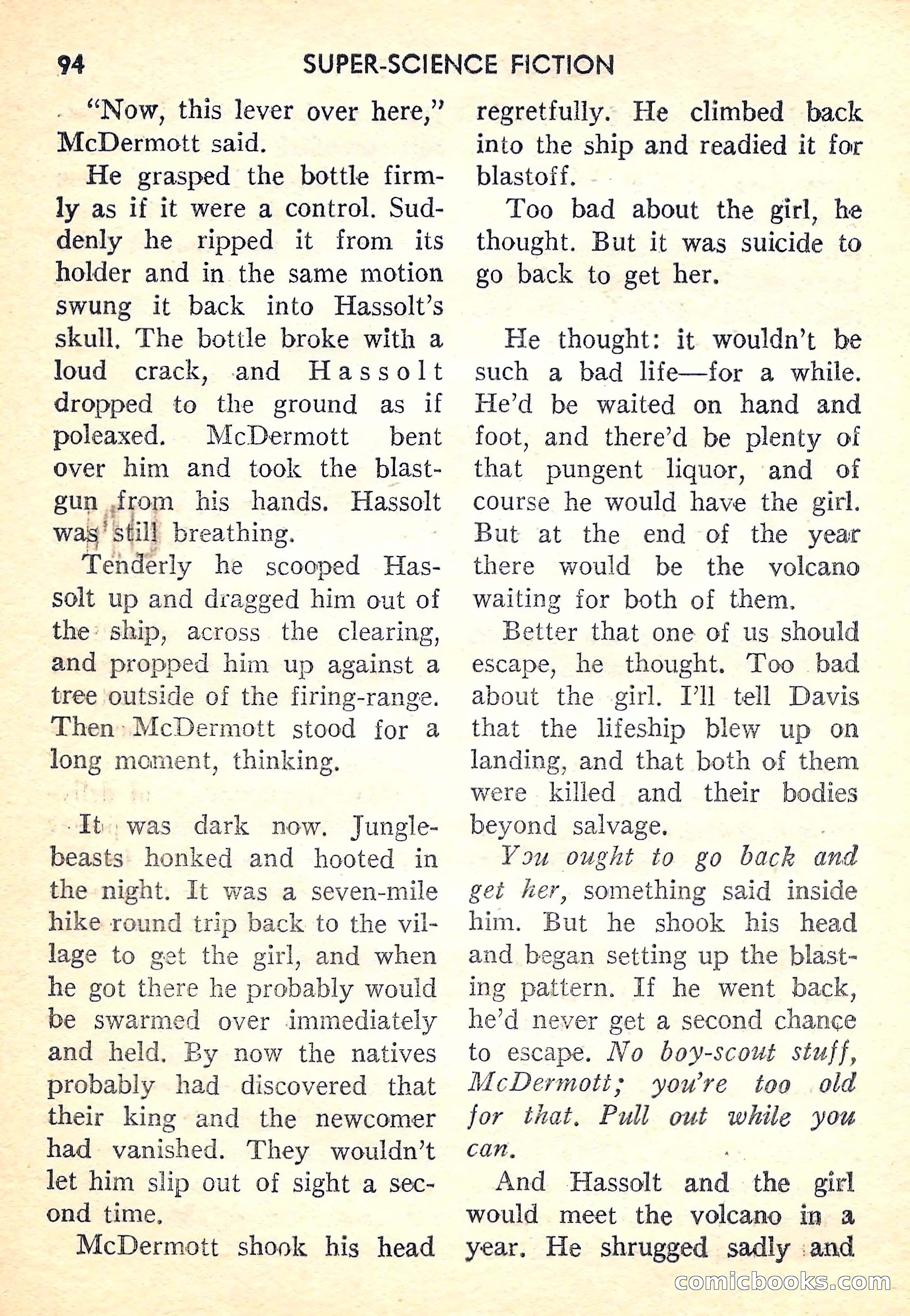 Super-Science Fiction, October 1958 — page 96 of 132