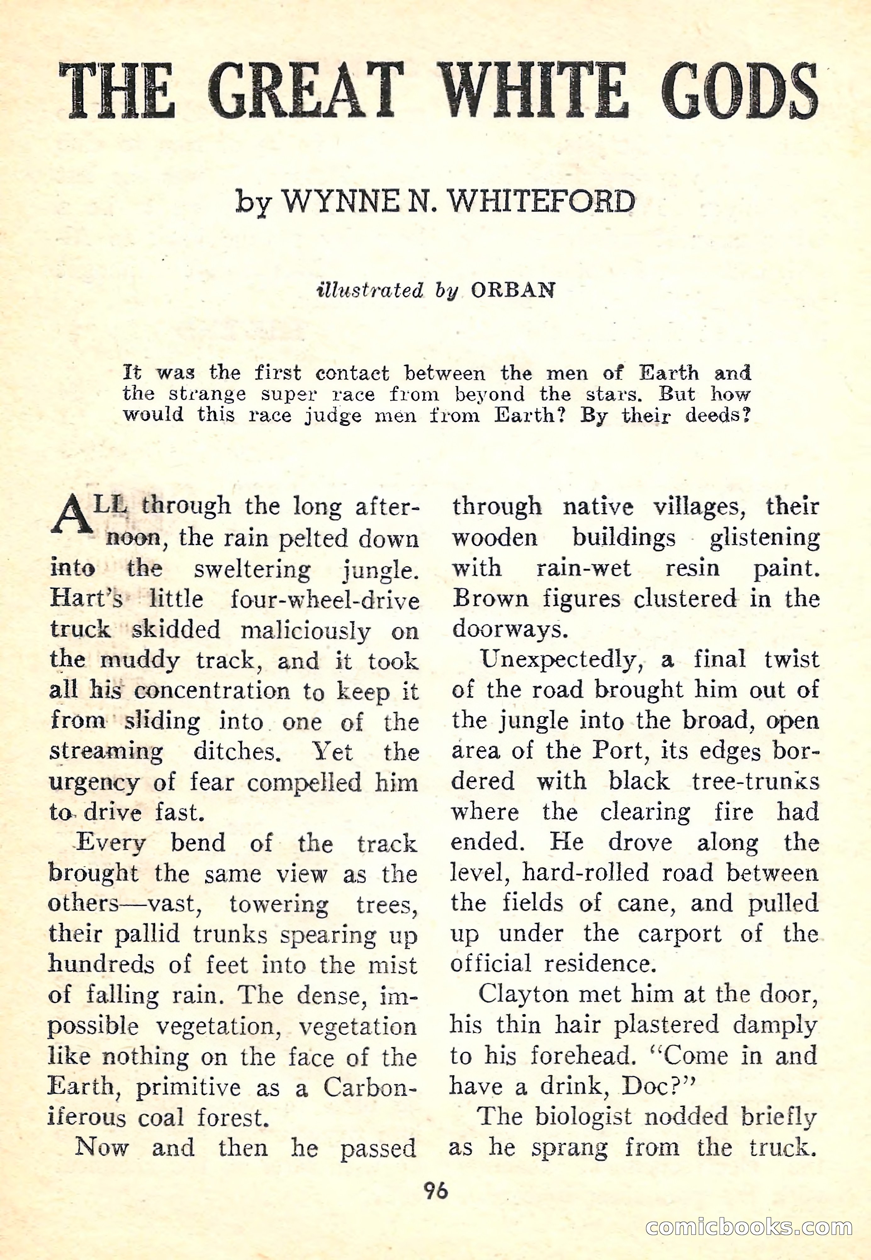 Super-Science Fiction, October 1958 — page 98 of 132