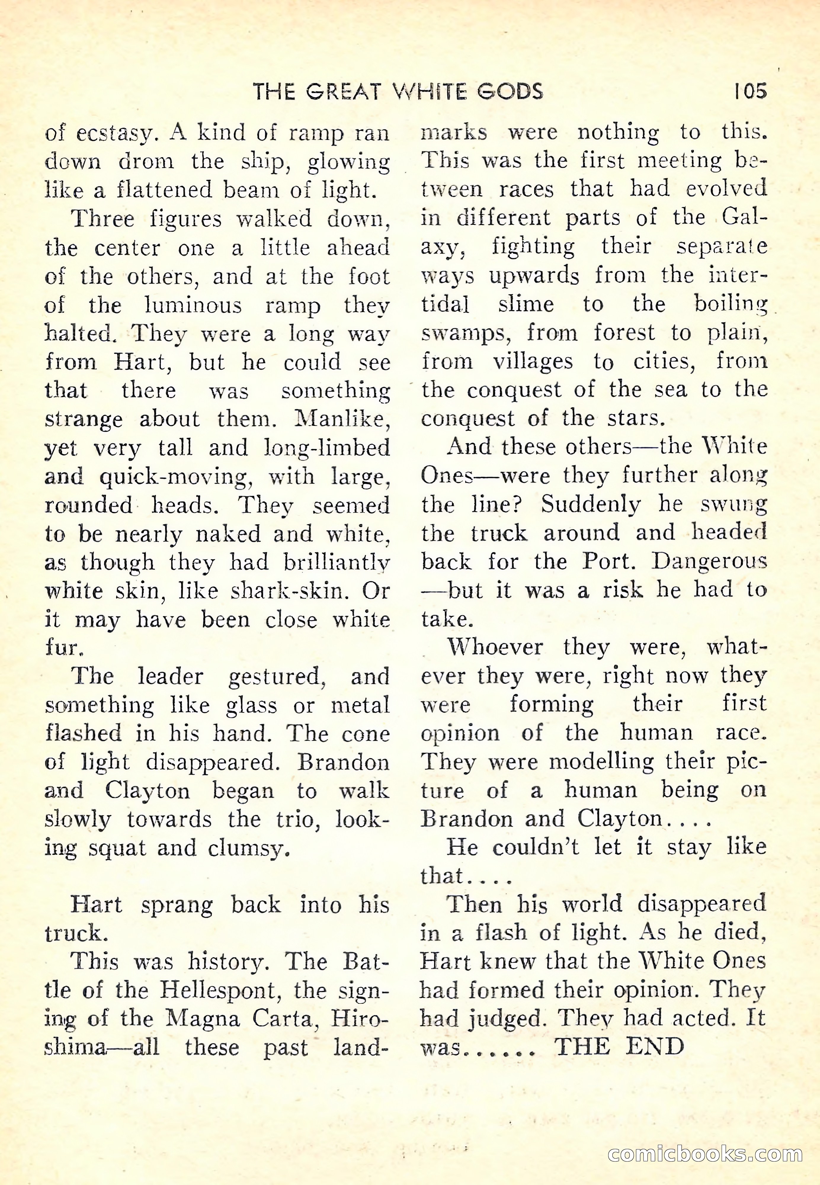 Super-Science Fiction, October 1958 — page 107 of 132