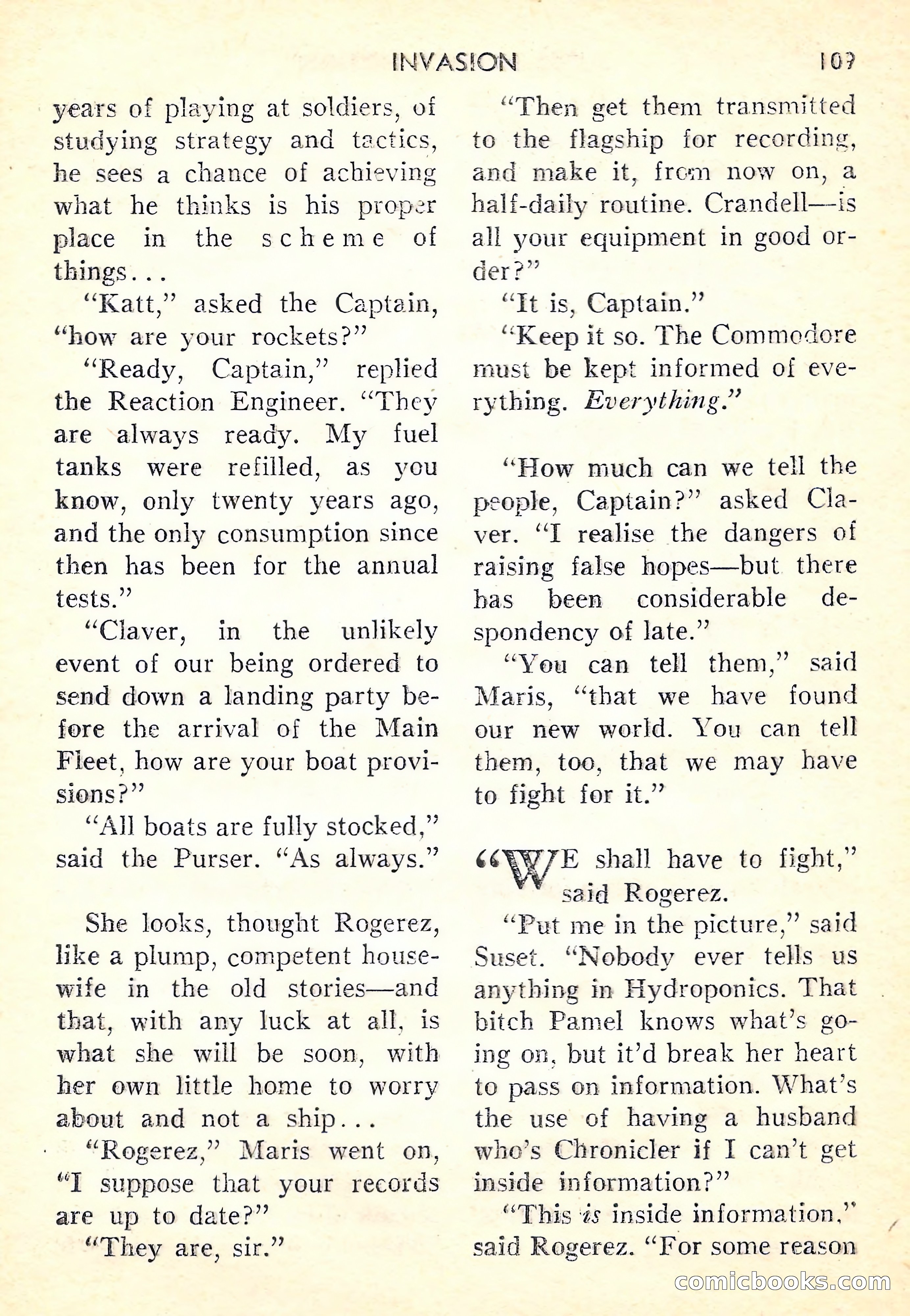 Super-Science Fiction, October 1958 — page 111 of 132