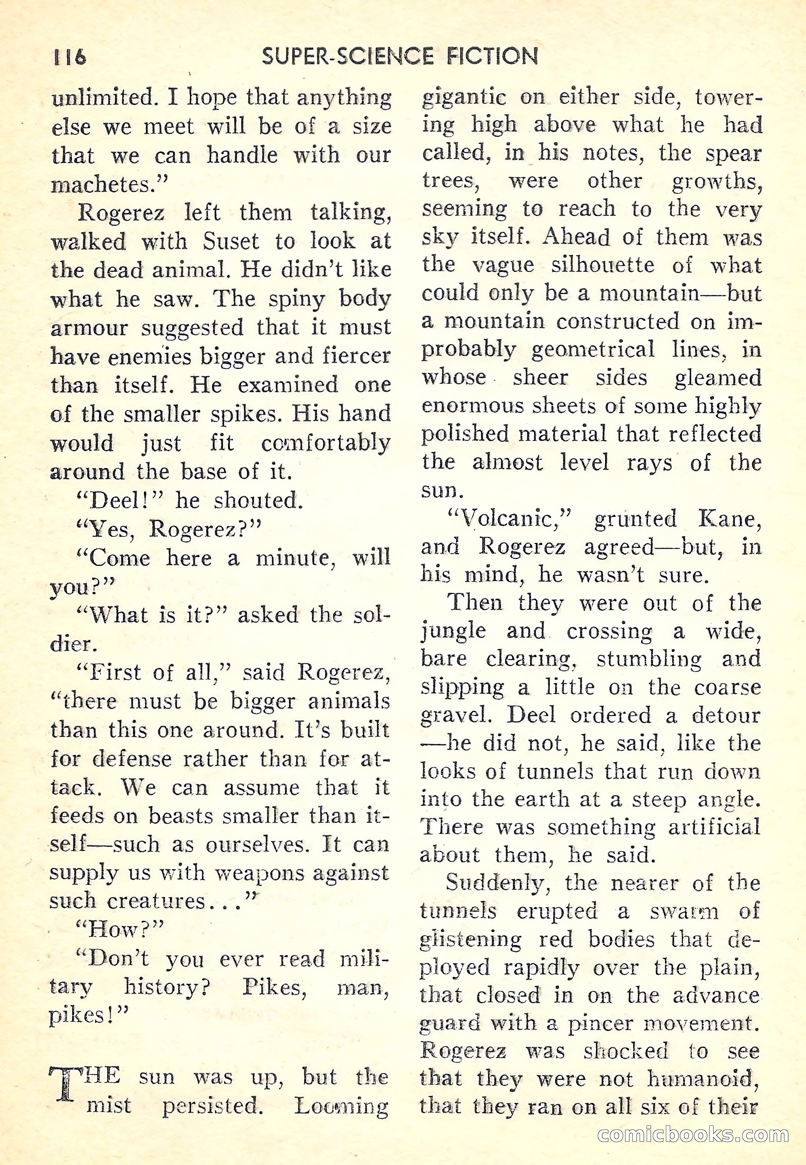 Super-Science Fiction, October 1958 — page 118 of 132