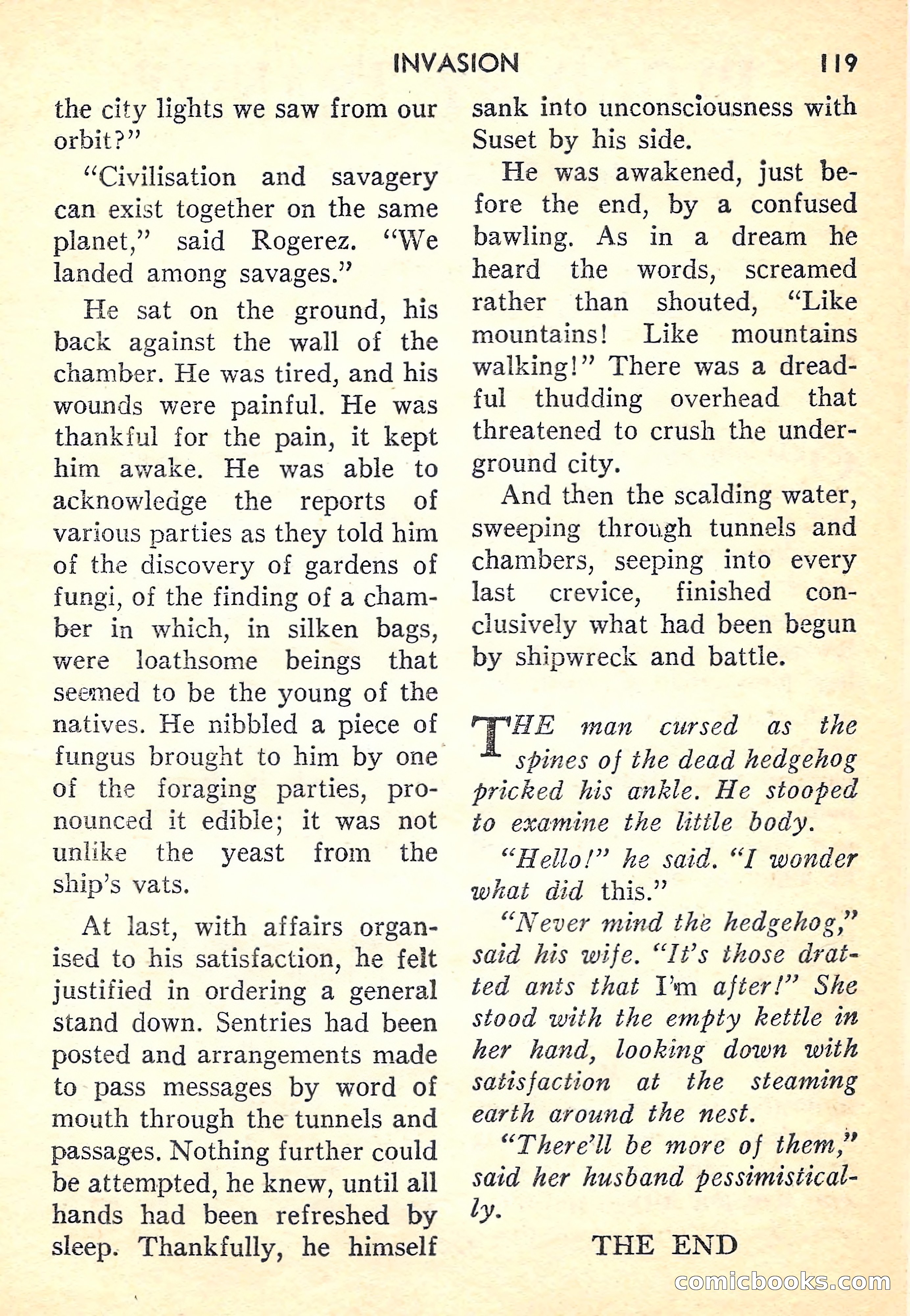Super-Science Fiction, October 1958 — page 121 of 132